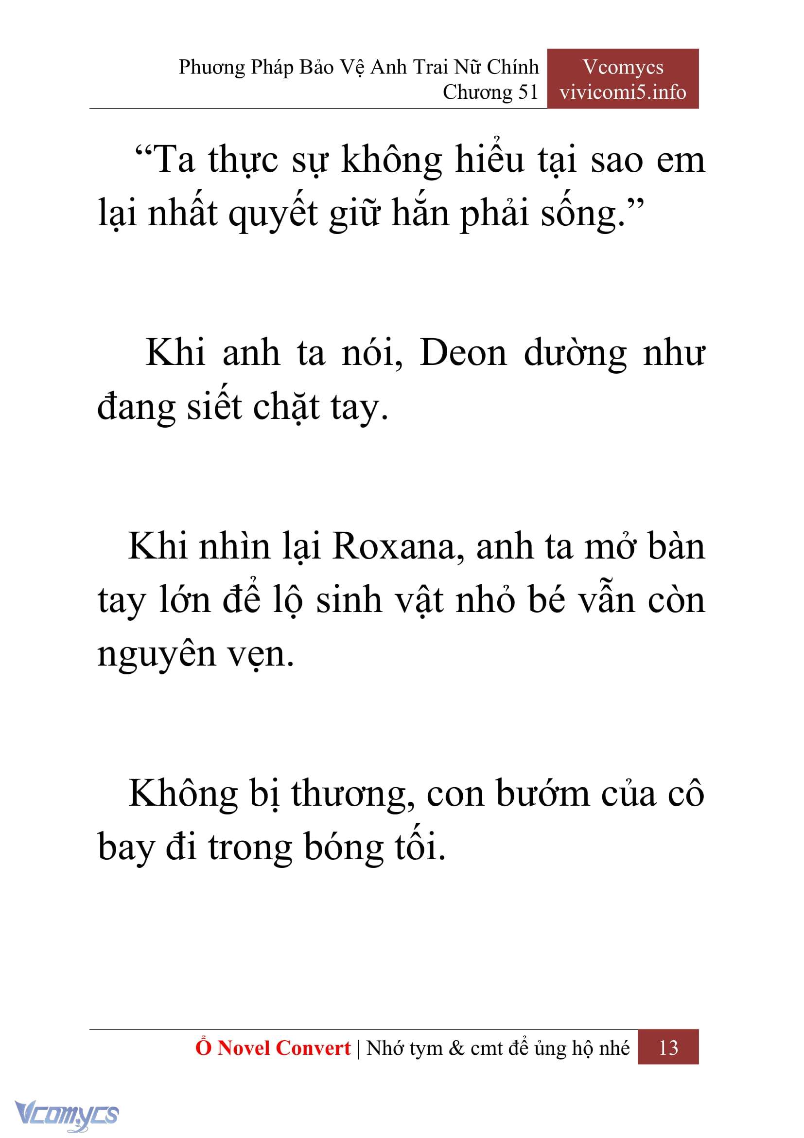 [Novel] Phương Pháp Bảo Vệ Anh Trai Nữ Chính Chap 51 - Trang 2