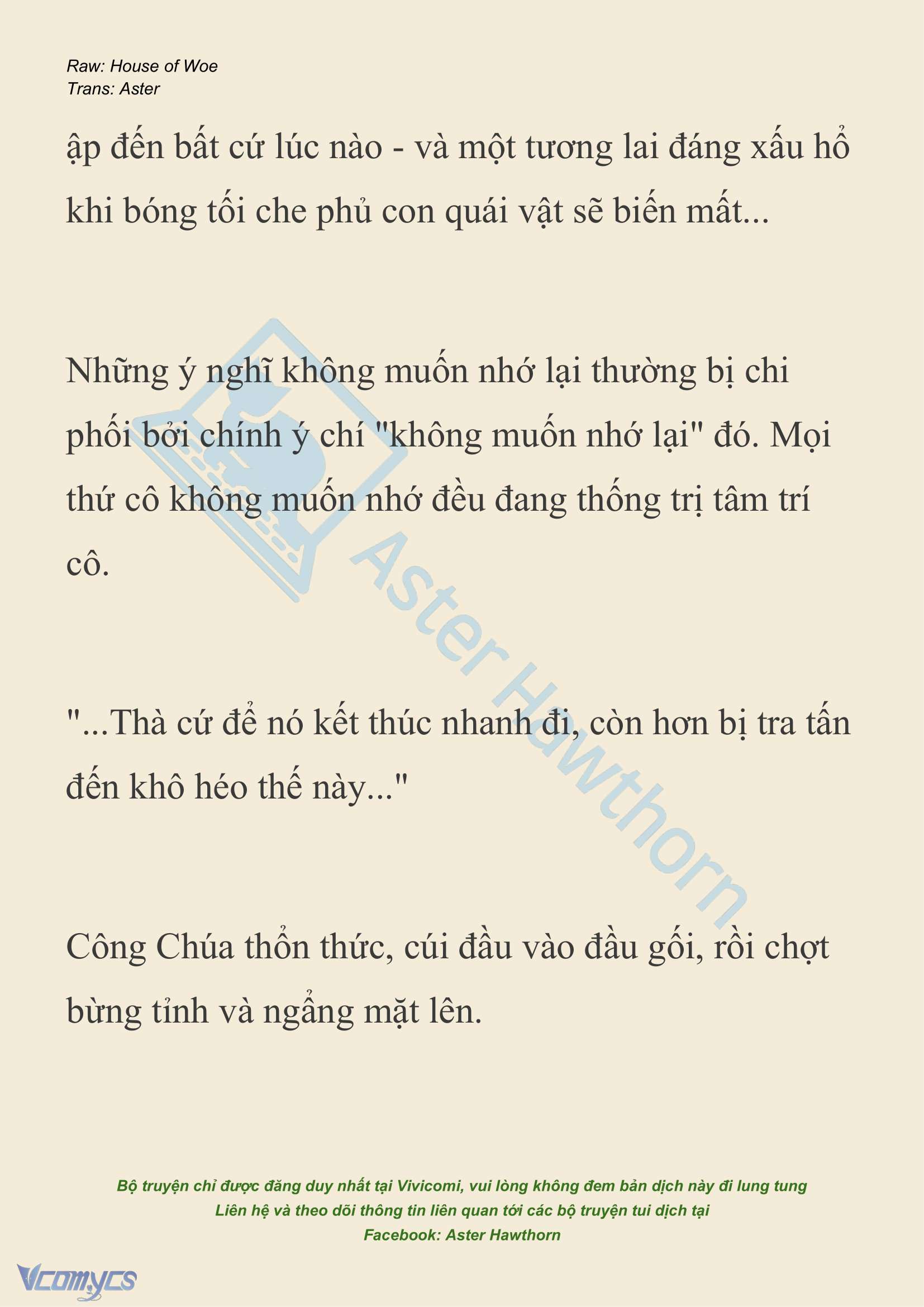 [NOVEL] Dành Cho Các Nữ Thần: Dành cho Psyche Chap 15 - Trang 2