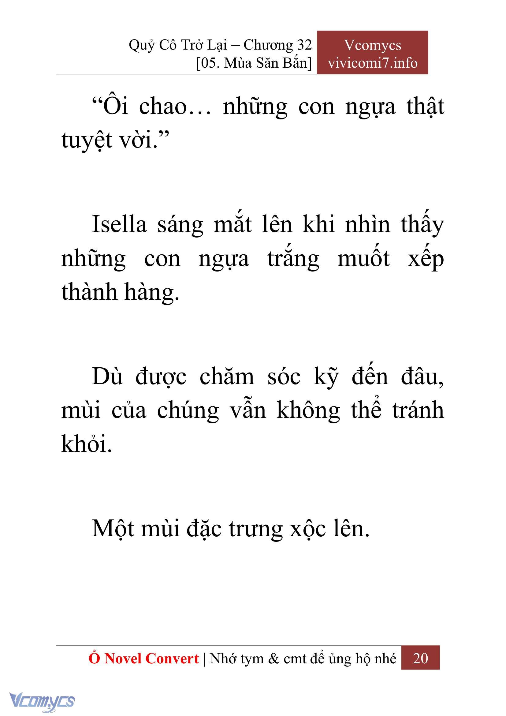 [Novel] Quý Cô Trở Lại Chap 32 - Trang 2