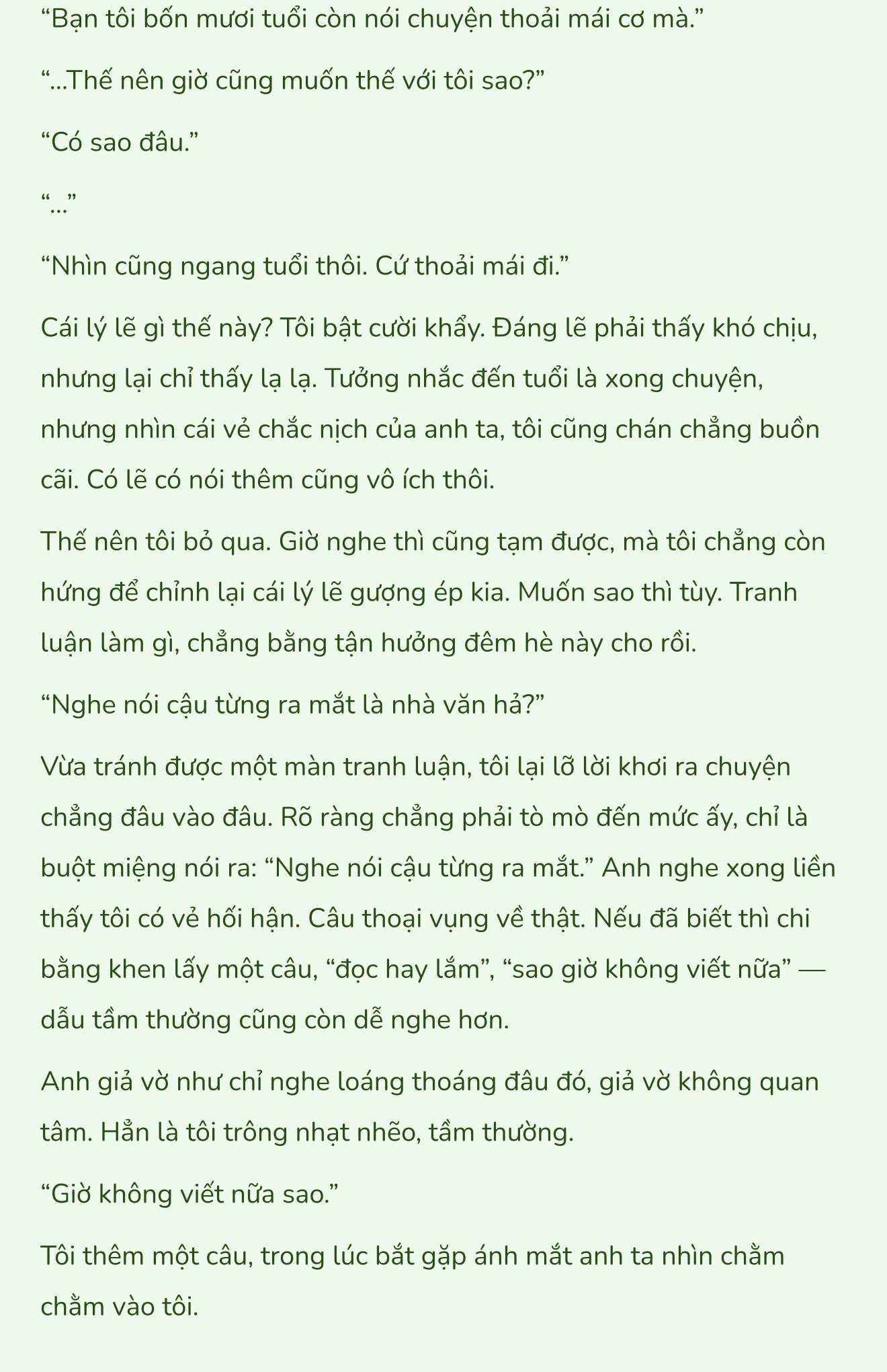 [Novel] Khúc Hát Giữa Mùa Hè Chap 3 - Trang 2