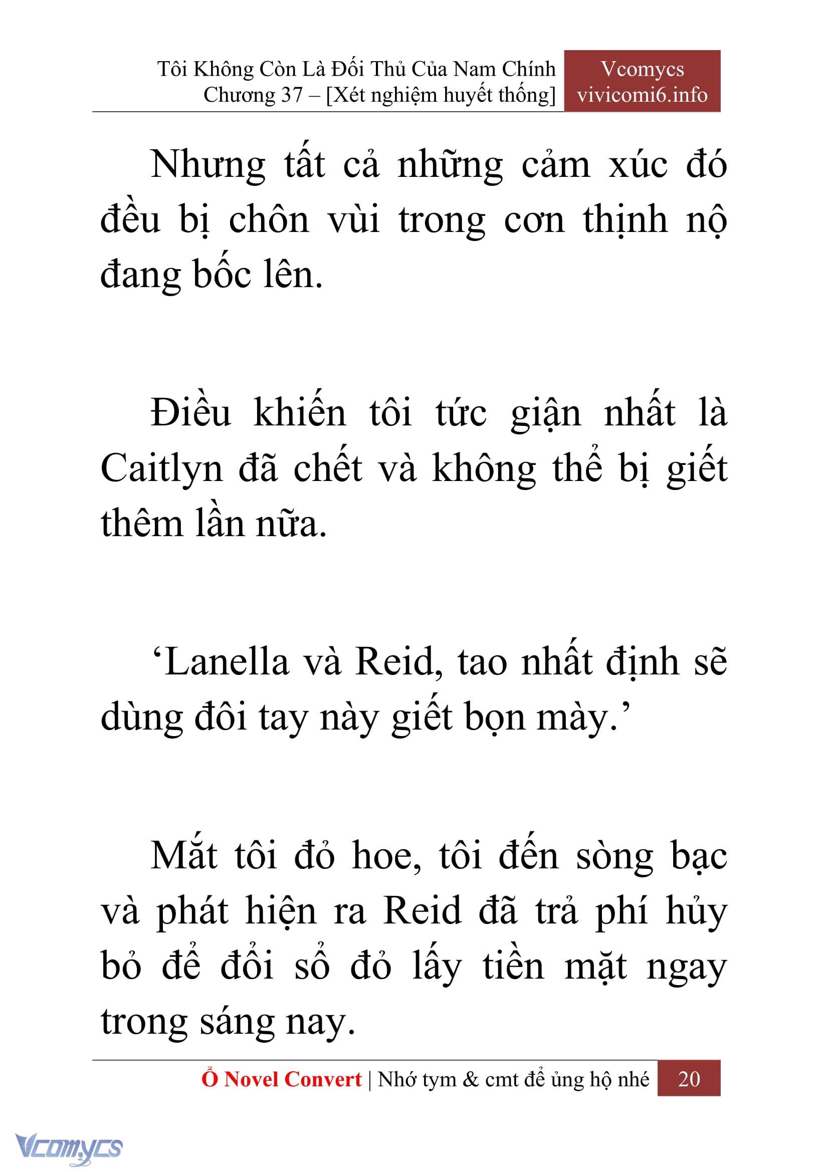 [Novel] Tôi Không Còn Là Đối Thủ Của Nam Chính Chap 37 - Trang 2