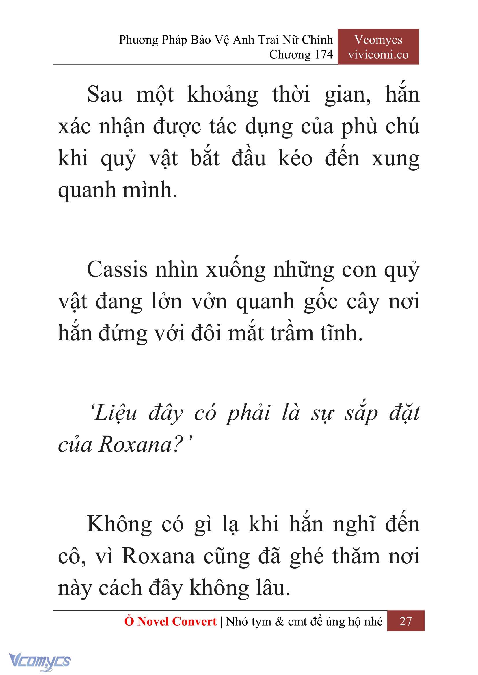 [Novel] Phương Pháp Bảo Vệ Anh Trai Nữ Chính Chap 174 - Next 
