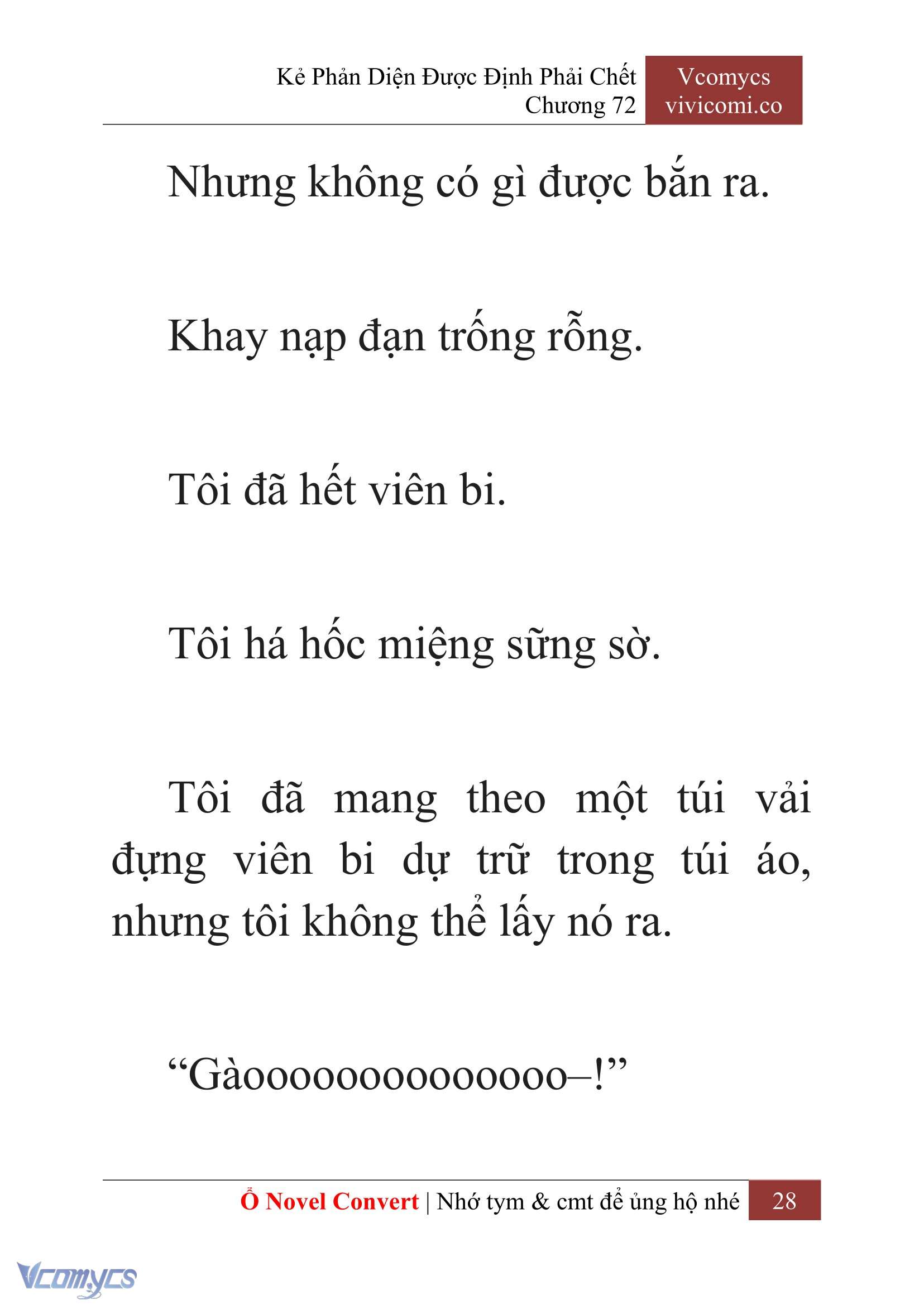 [Novel] Kẻ Phản Diện Được Định Phải Chết Chap 72 - Trang 2