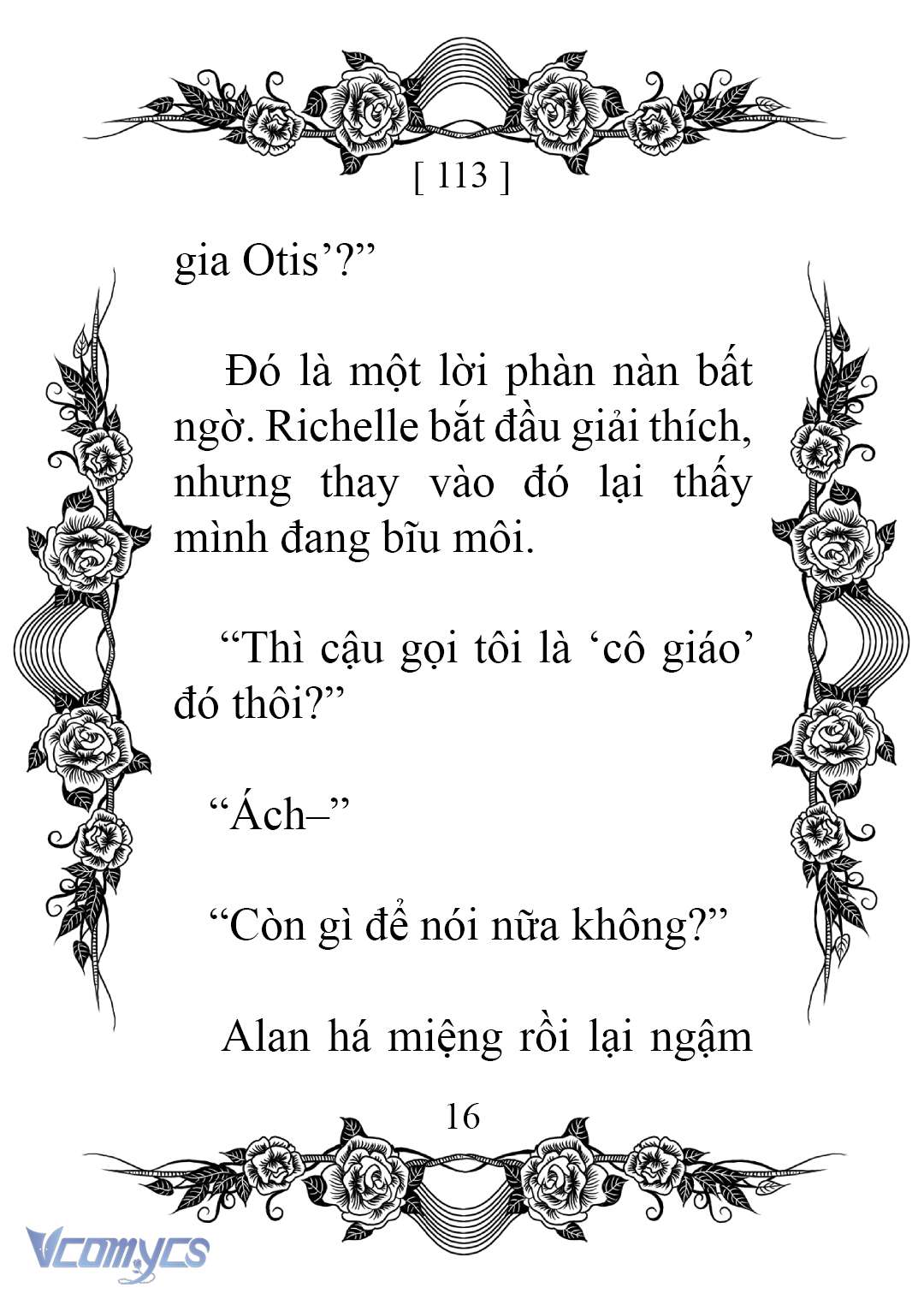 [Novel] Chào Mừng Đến Với Dinh Thự Hoa Hồng Chap 113 - Trang 2