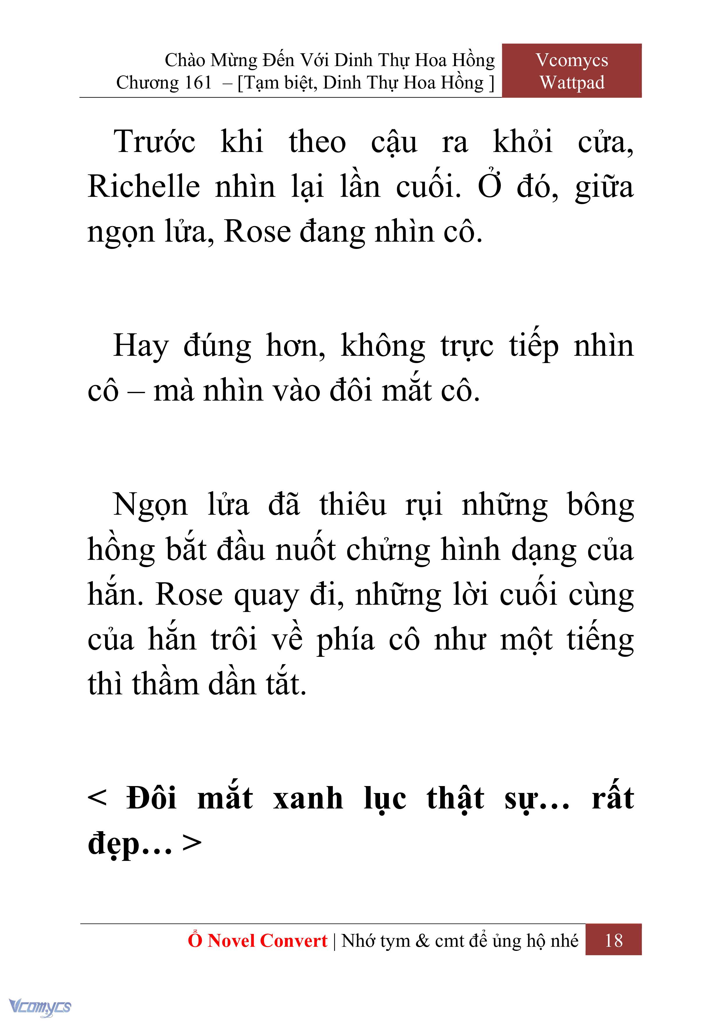 [Novel] Chào Mừng Đến Với Dinh Thự Hoa Hồng Chap 161 - Trang 2