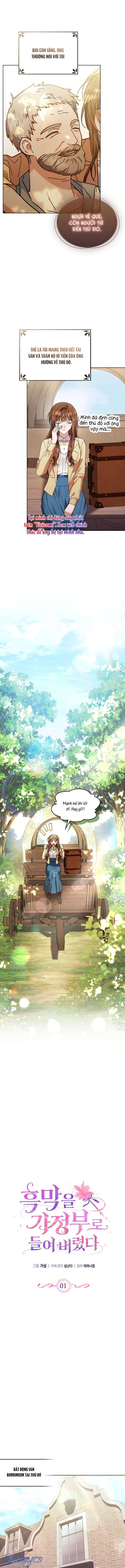 Tôi Đã Đưa Phản Diện Vào Làm Người Giúp Việc Chap 1 - Trang 3