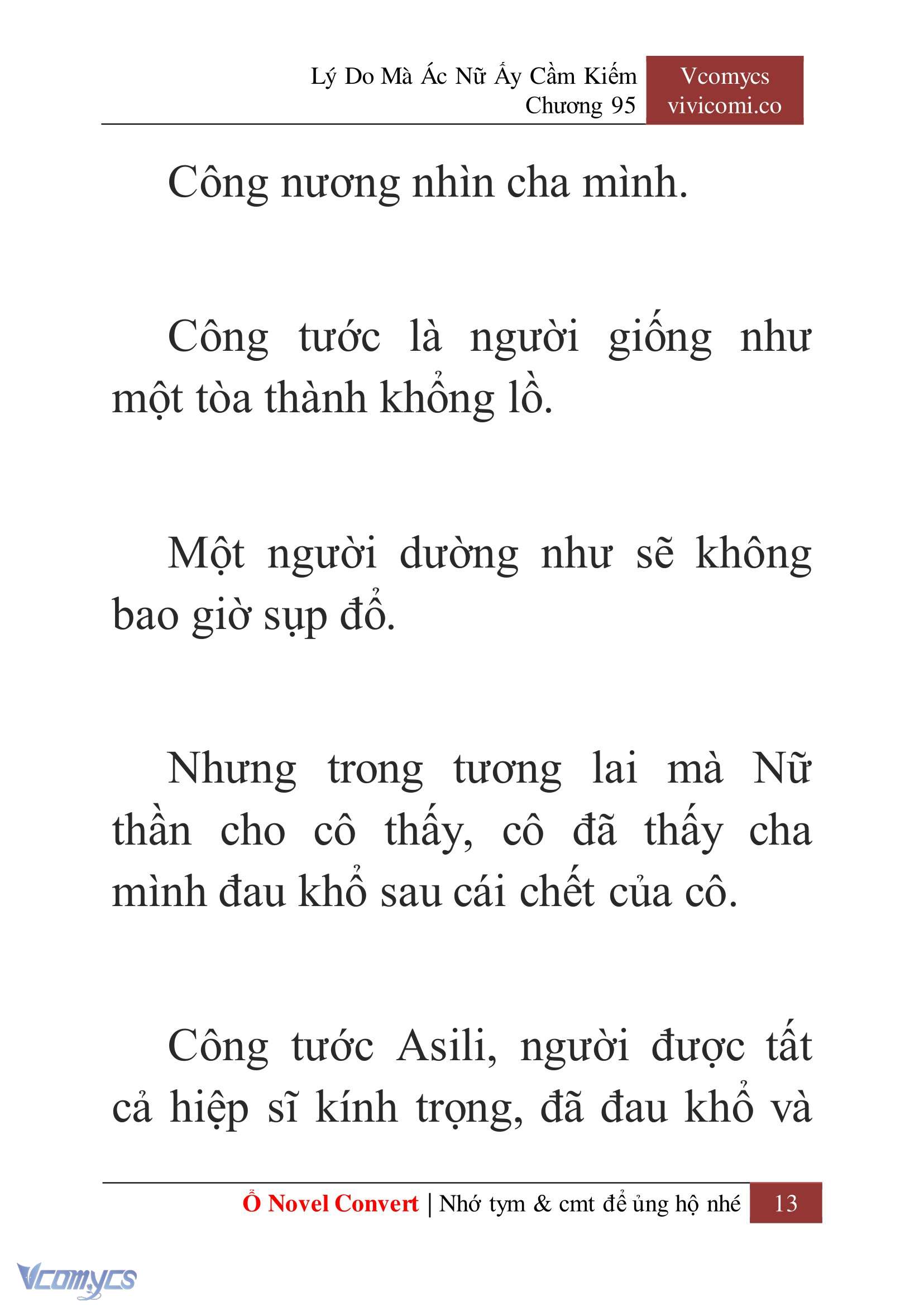 [Novel] Lý Do Mà Ác Nữ Ấy Cầm Kiếm Chap 95 - Next 