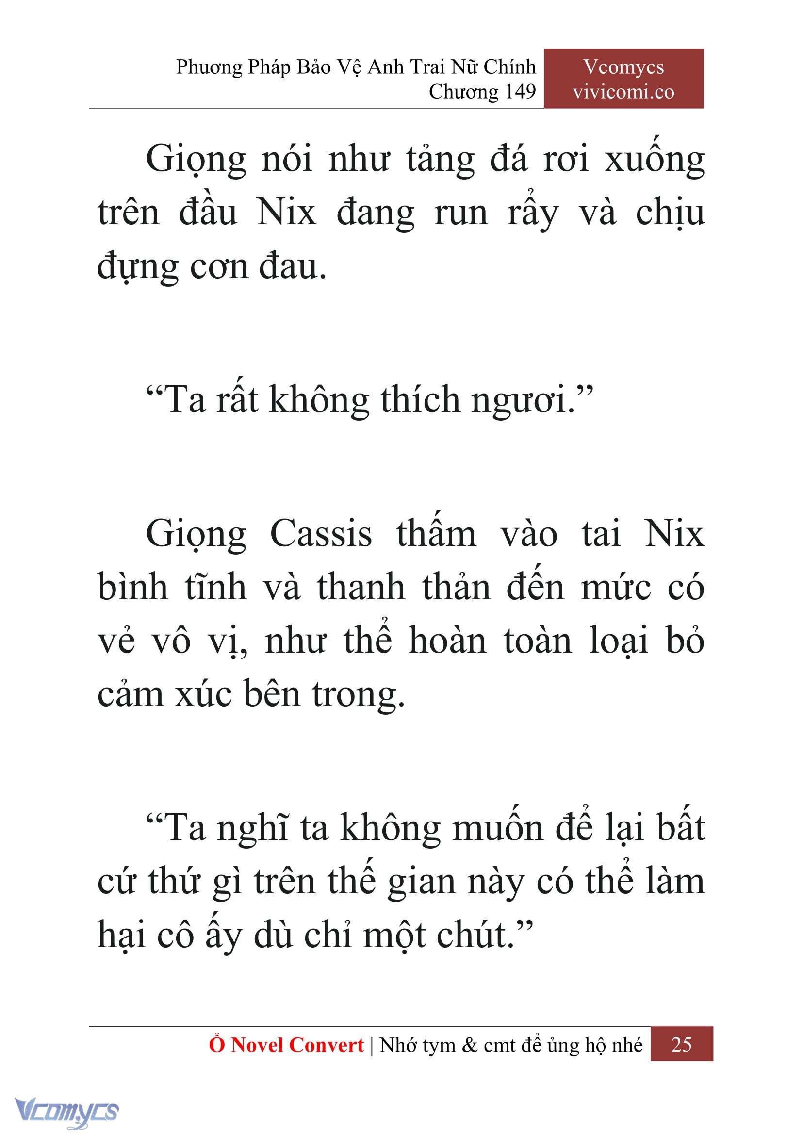 [Novel] Phương Pháp Bảo Vệ Anh Trai Nữ Chính Chap 149 - Next 