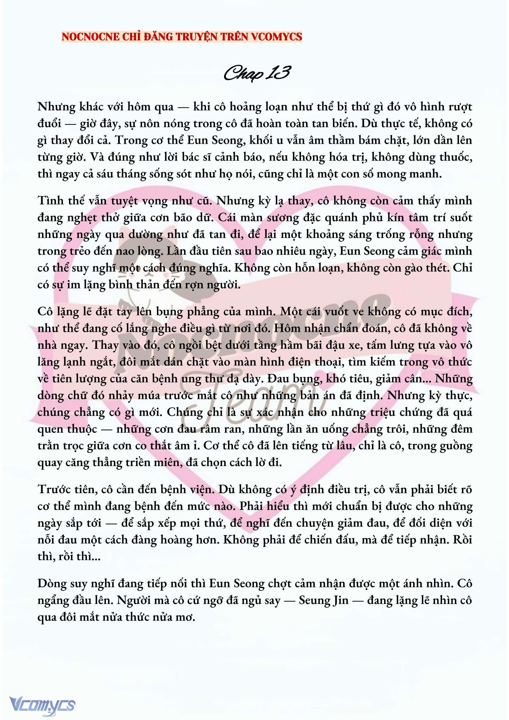 [NOVEL] CHÚNG TA KẾT THÚC VÀO MÙA THU Chap 13 - Next Chap 14