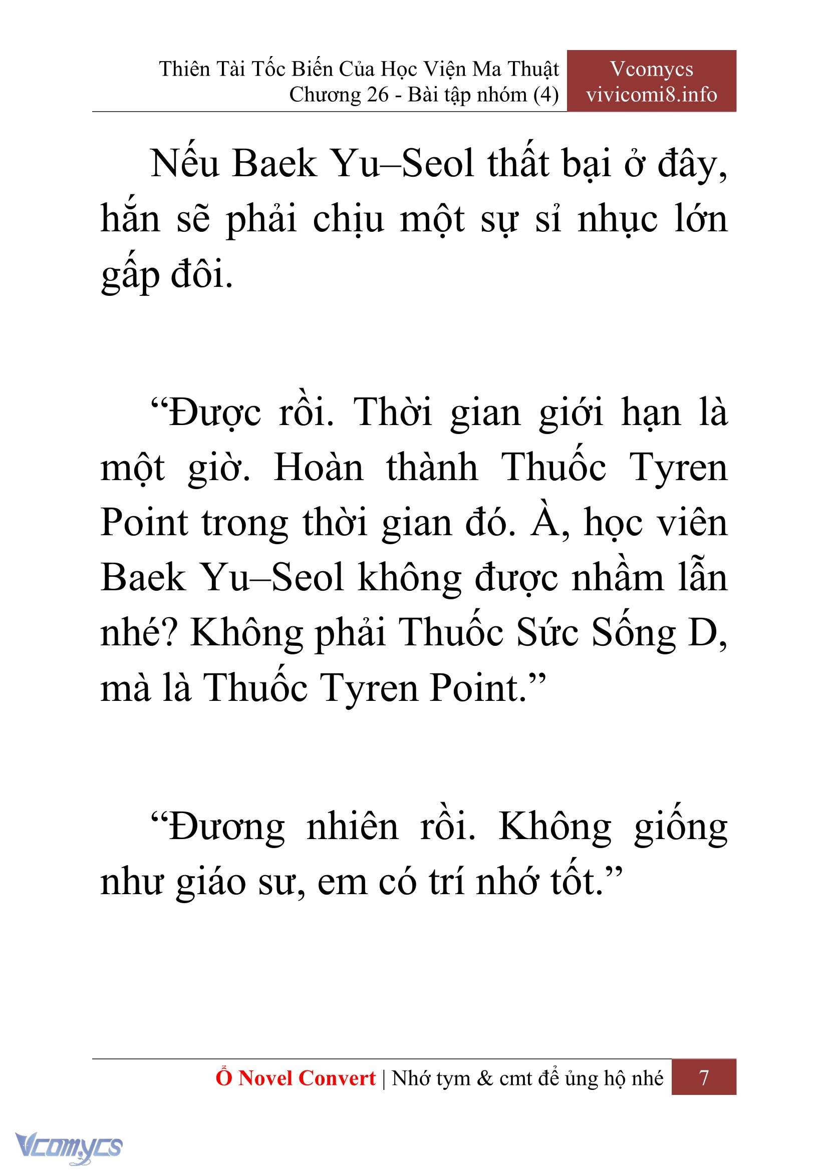 [Novel] Thiên Tài Tốc Biến Của Học Viện Ma Thuật Chap 26 - Trang 2