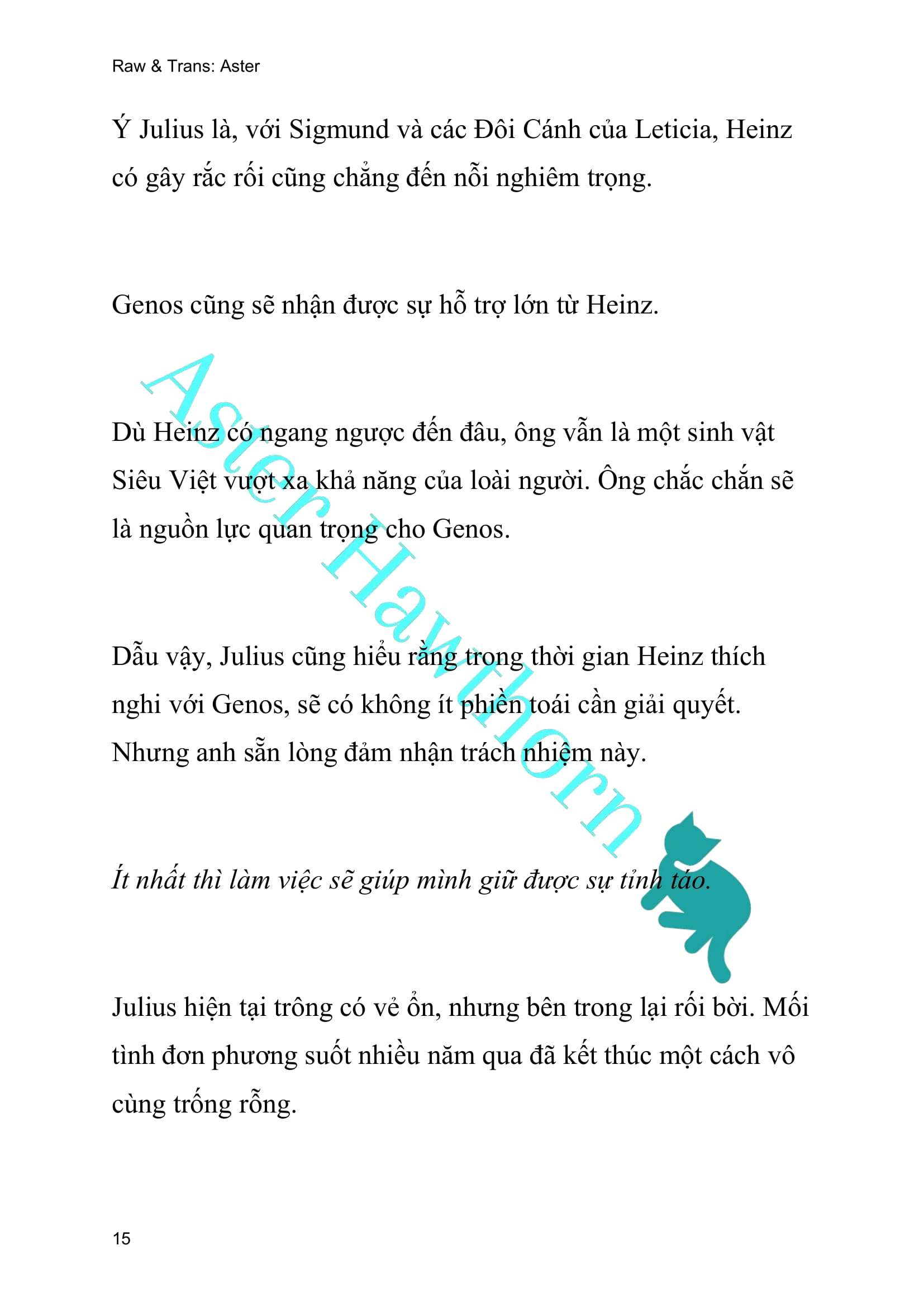 [NOVEL] Ngoại Truyện Cách Để Em Bảo Vệ Anh Chap 112 - Trang 2