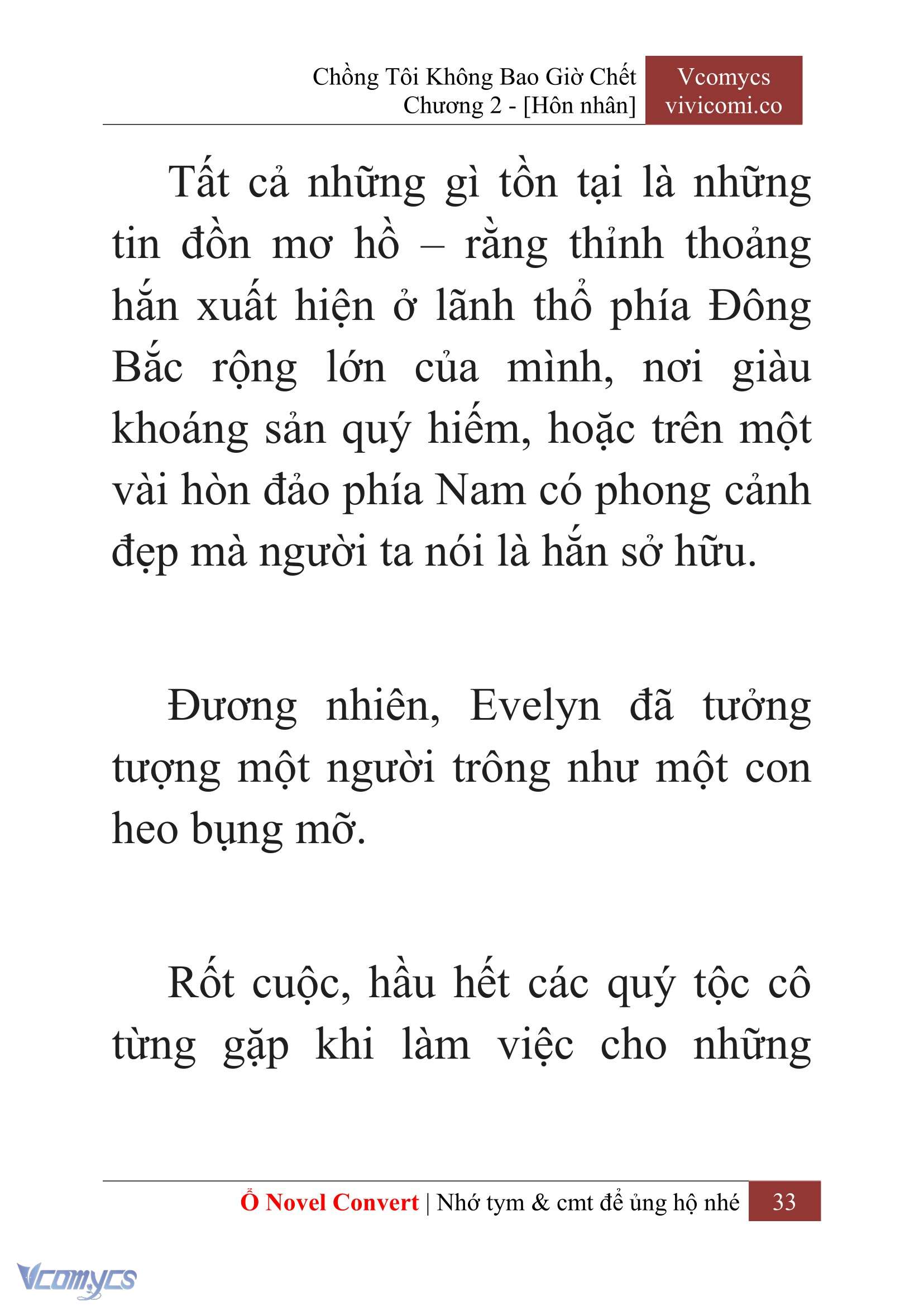 [Novel] Chồng Tôi Không Bao Giờ Chết Chap 2 - Trang 2