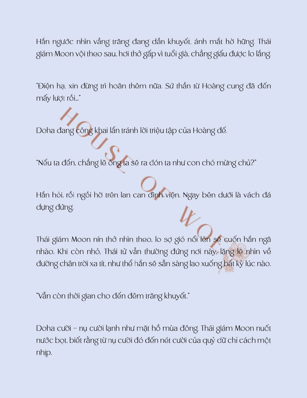 [NOVEL] ĐÊM KHÔNG TRĂNG Chap 26 - Next Chap 27