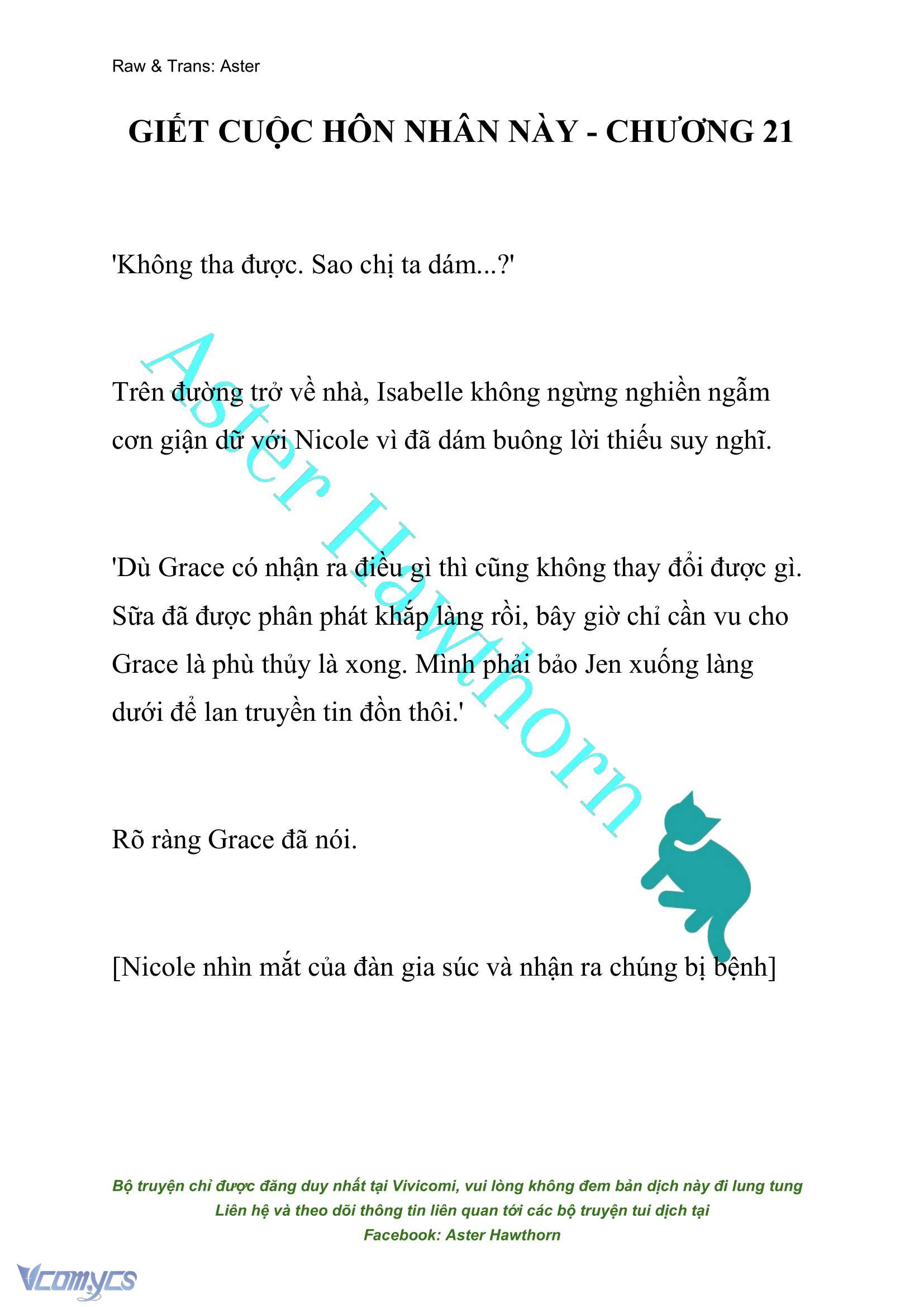 [NOVEL] Giết Cuộc Hôn Nhân Này Chap 21 - Trang 2