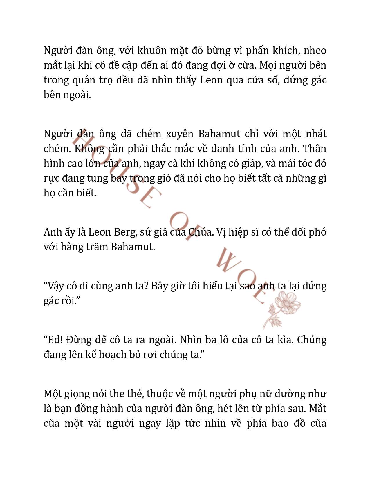[NOVEL] QUÝ CÔ QUÁI VẬT VÀ HIỆP SĨ THÁNH Chap 9 - Trang 2