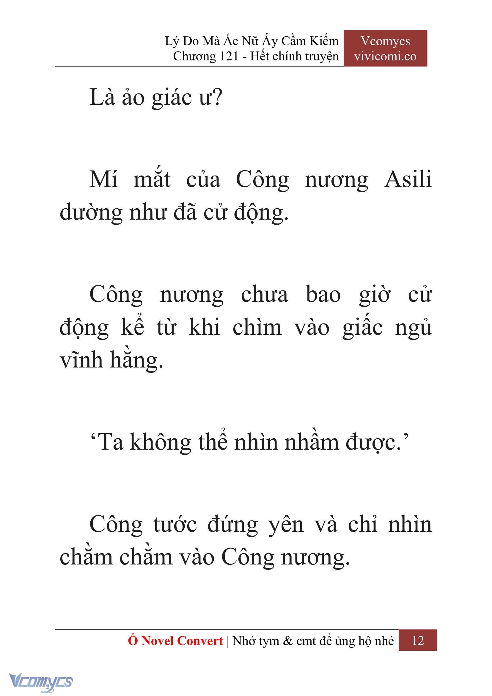 [Novel] Lý Do Mà Ác Nữ Ấy Cầm Kiếm Chap 121 - Trang 2