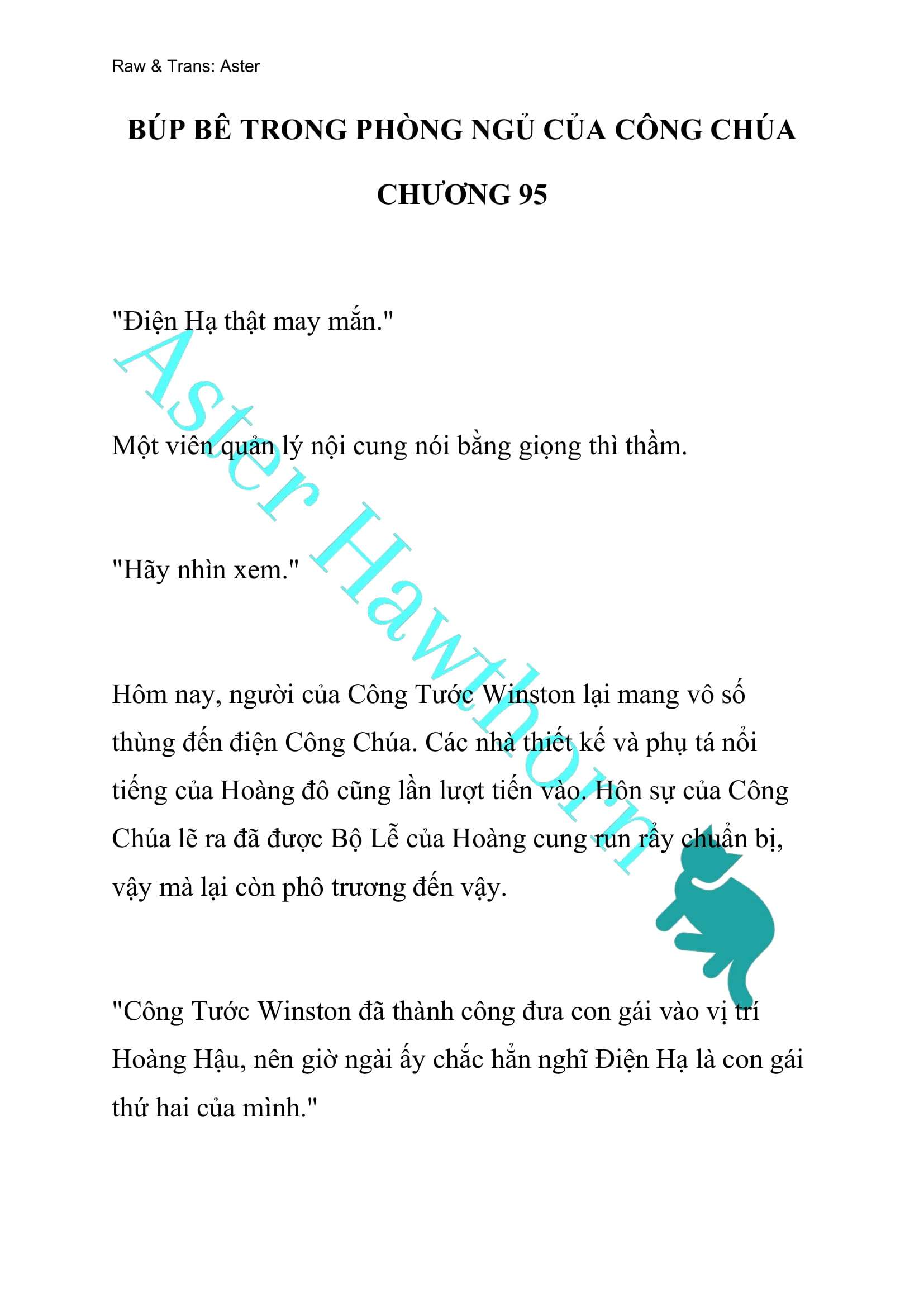 [NOVEL] Búp Bê Trong Phòng Ngủ Của Công Chúa Chap 95 - Trang 2