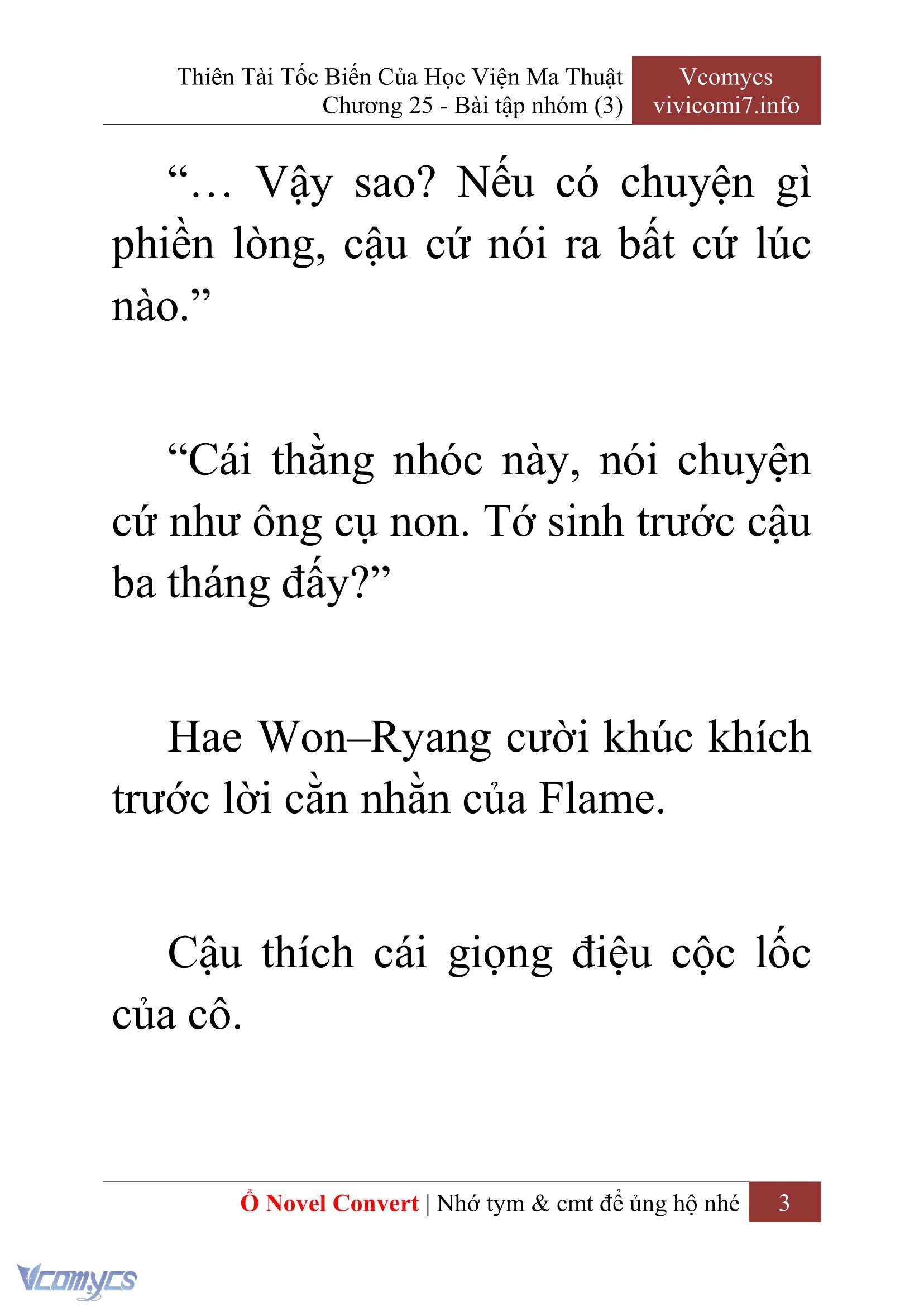 [Novel] Thiên Tài Tốc Biến Của Học Viện Ma Thuật Chap 25 - Next 