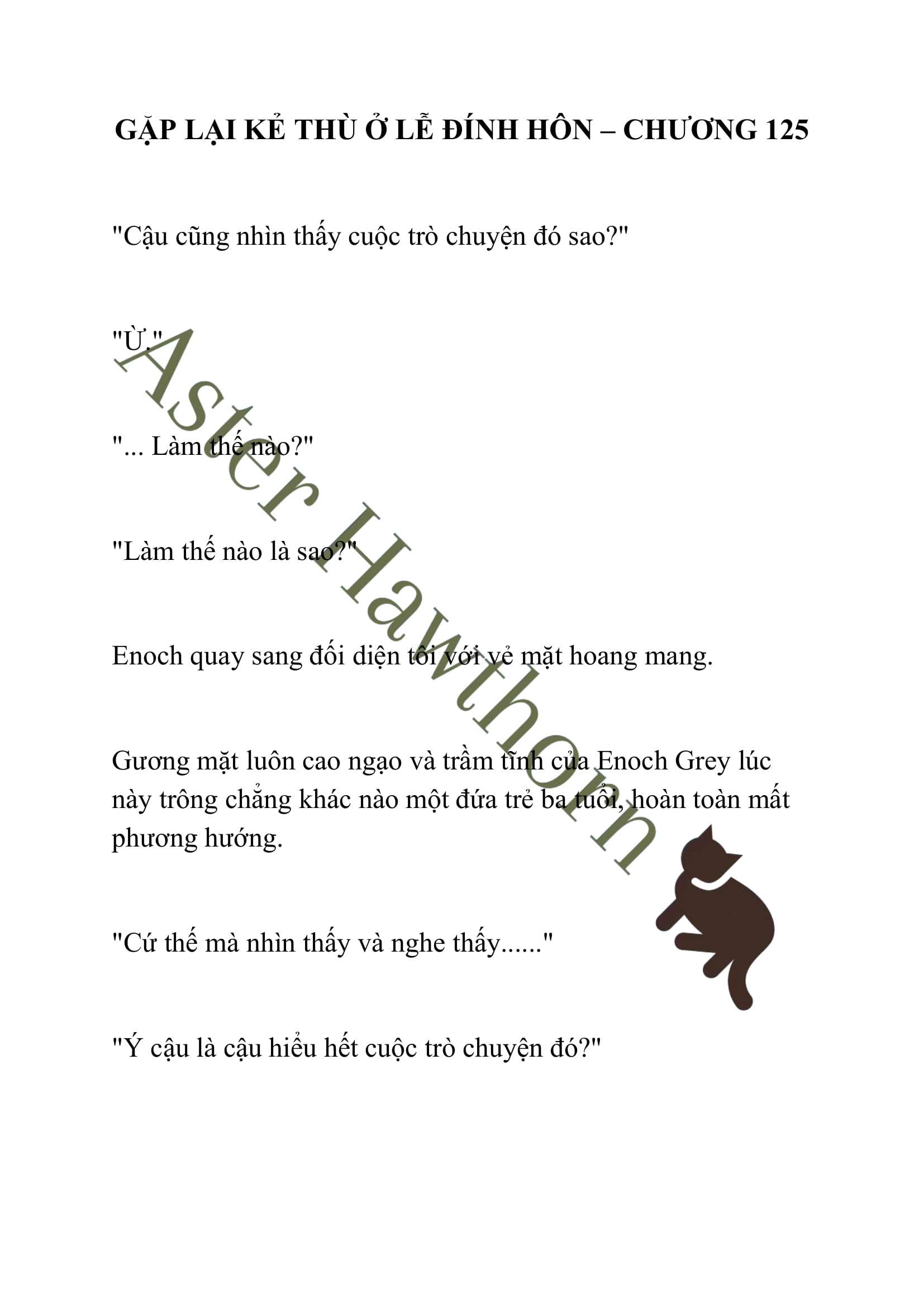 [NOVEL] Gặp Lại Kẻ Thù Ở Lễ Đính Hôn Chap 125 - Trang 2