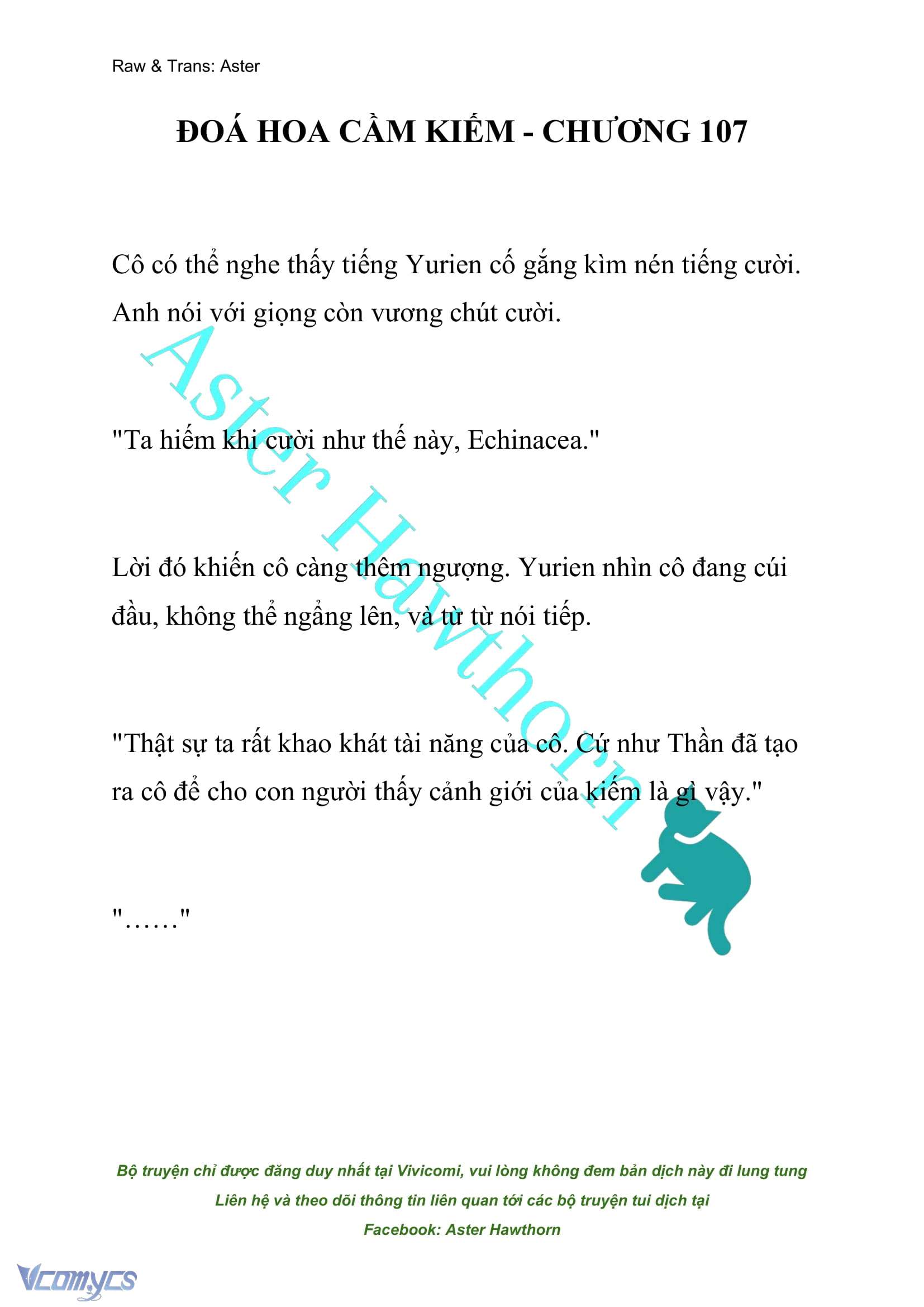 [NOVEL] Đóa Hoa Cầm Kiếm Chap 107 - Next Chap 108