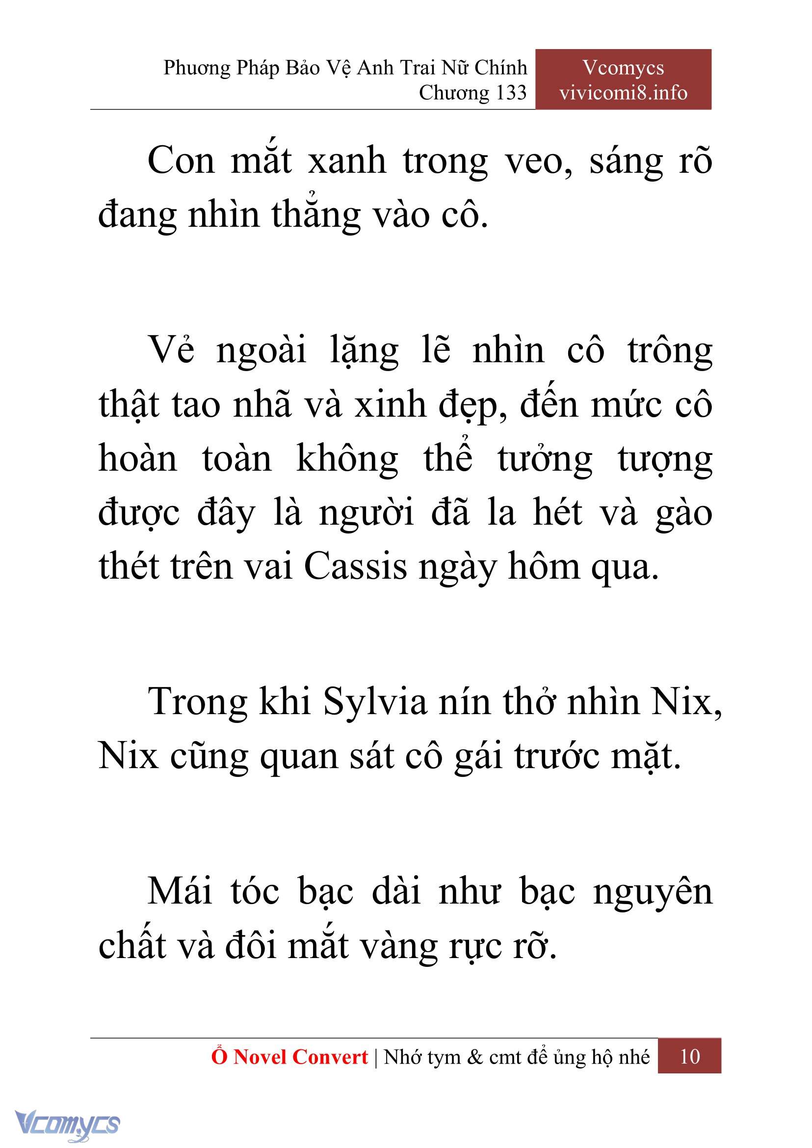 [Novel] Phương Pháp Bảo Vệ Anh Trai Nữ Chính Chap 133 - Trang 2