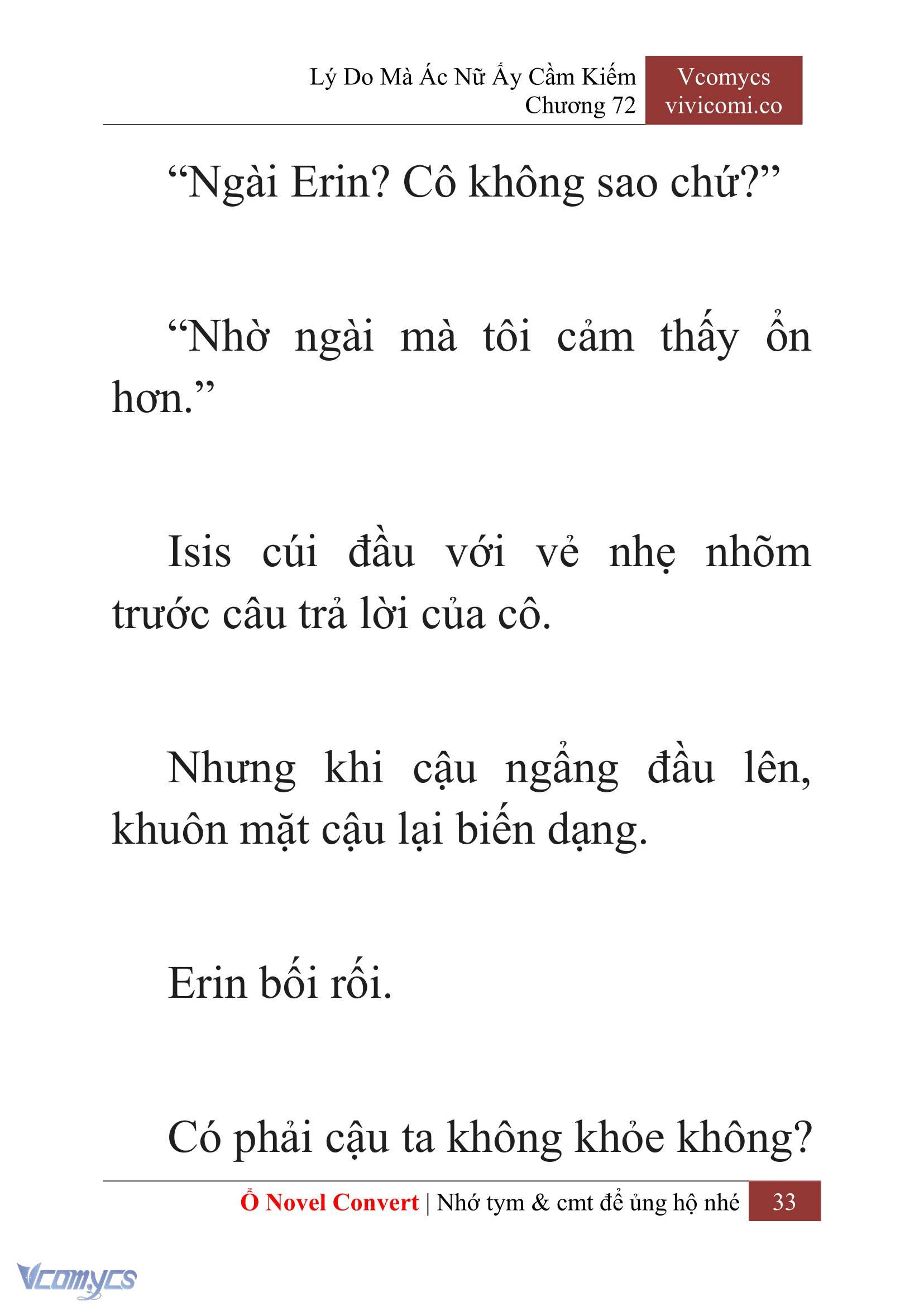 [Novel] Lý Do Mà Ác Nữ Ấy Cầm Kiếm Chap 72 - Trang 2