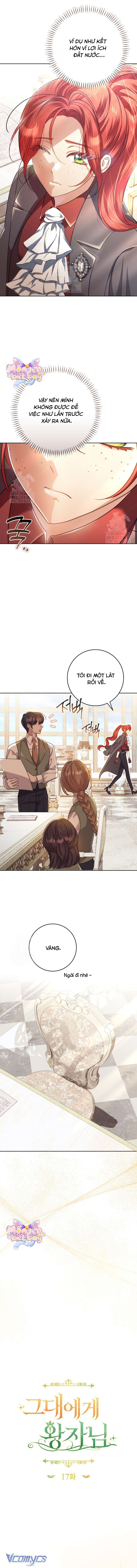 [18+] Vị Hoàng Tử Của Em Chap 17 - Trang 2