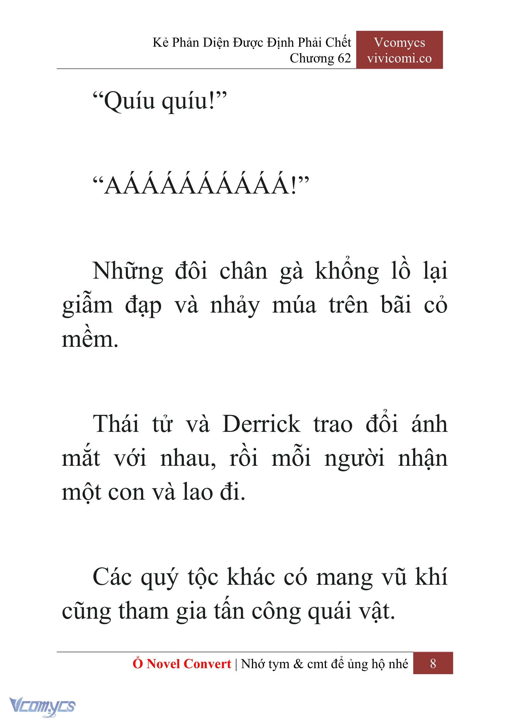 [Novel] Kẻ Phản Diện Được Định Phải Chết Chap 62 - Next Chap 63