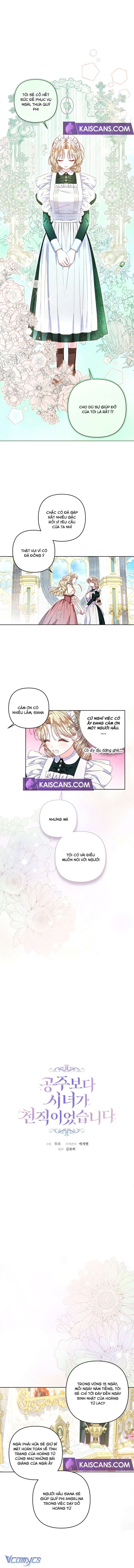 Trở Thành Hầu Gái Còn Hơn Làm Công Chúa Chap 27 - Trang 3