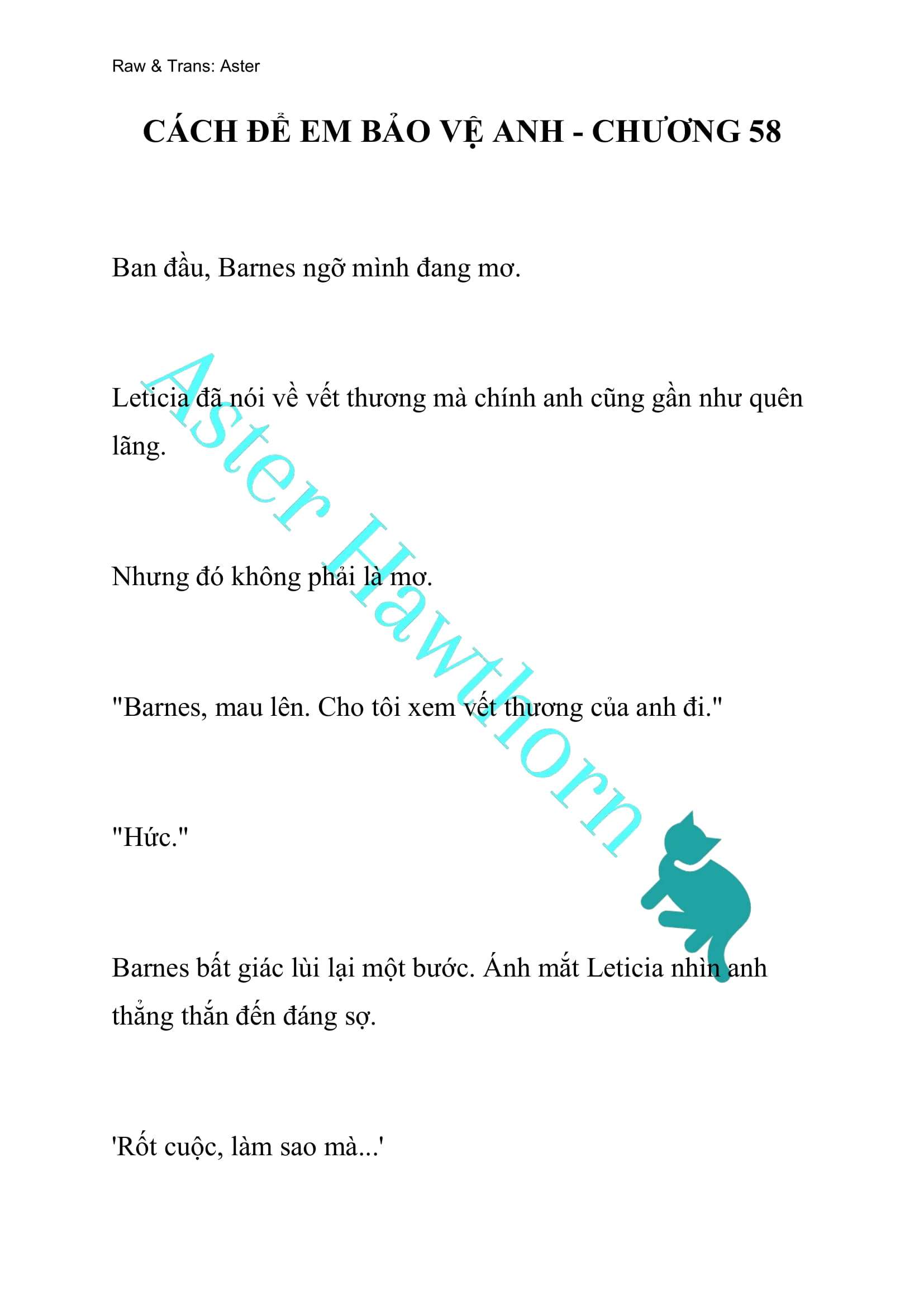 [NOVEL] Cách Để Em Bảo Vệ Anh Chap 58 - Trang 2