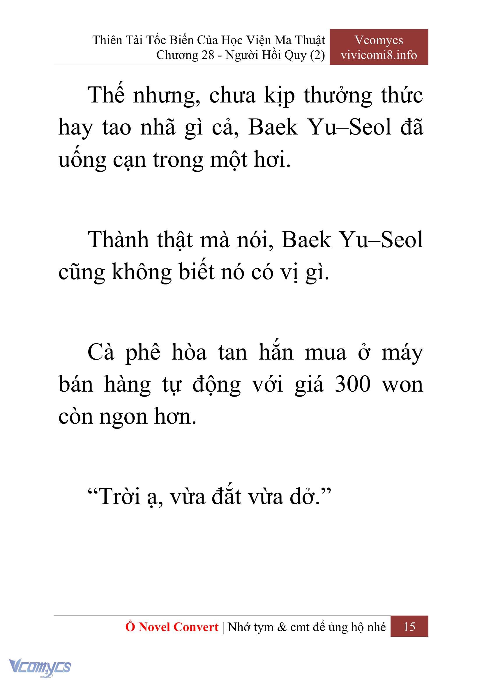 [Novel] Thiên Tài Tốc Biến Của Học Viện Ma Thuật Chap 28 - Trang 2