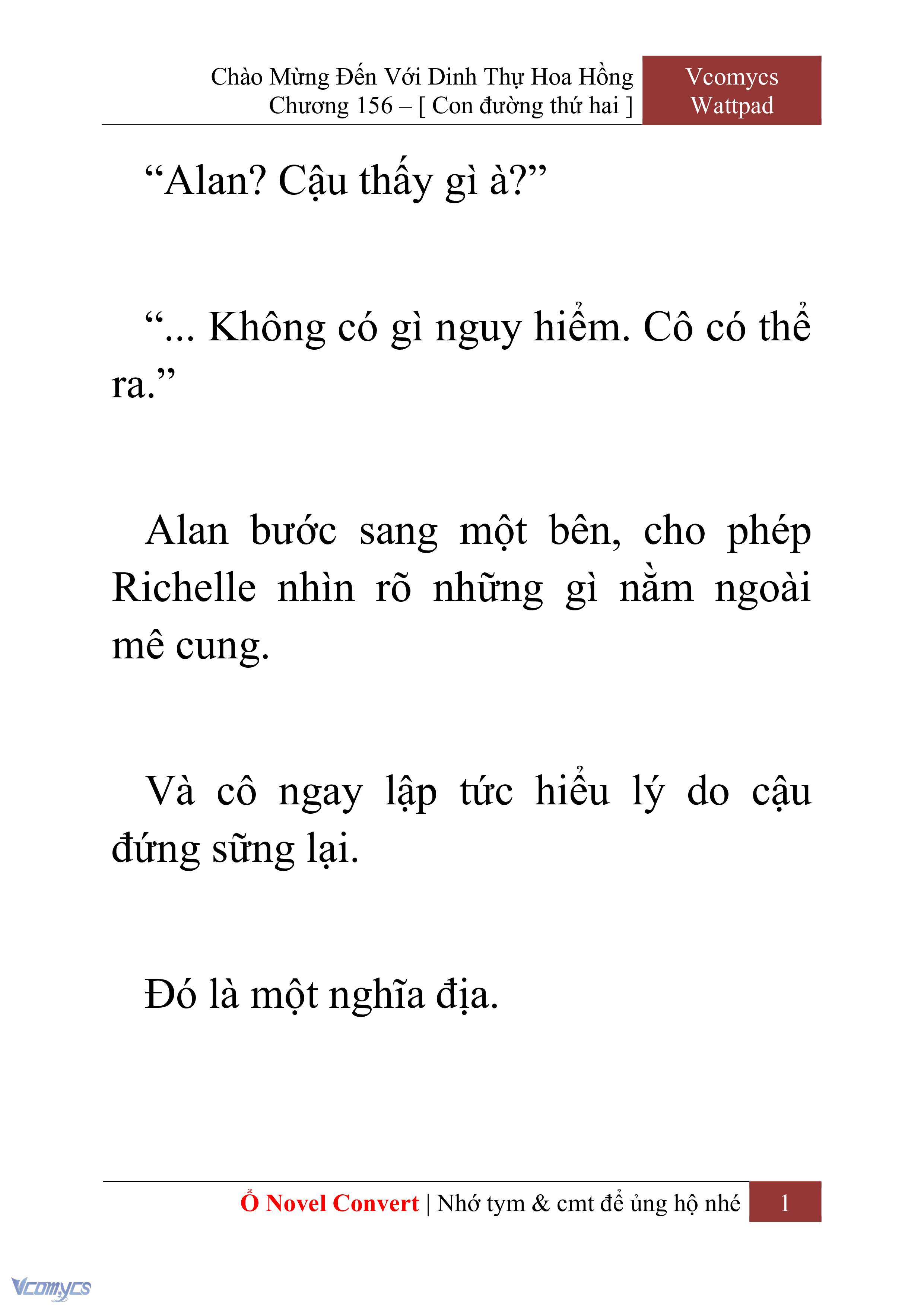 [Novel] Chào Mừng Đến Với Dinh Thự Hoa Hồng Chap 156 - Trang 2
