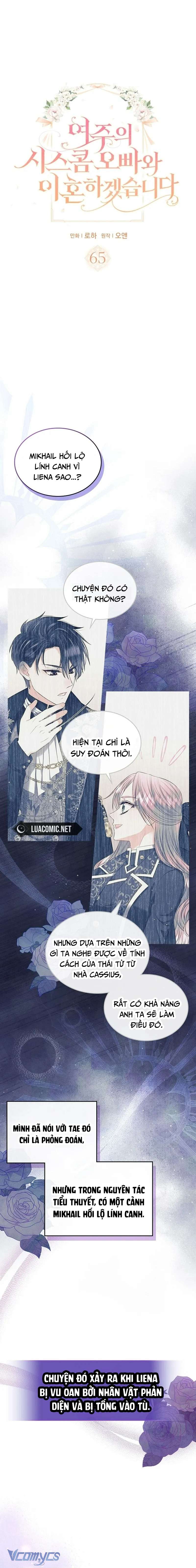 Tôi sẽ ly hôn với anh trai nữ chính Chap 65 - Trang 2