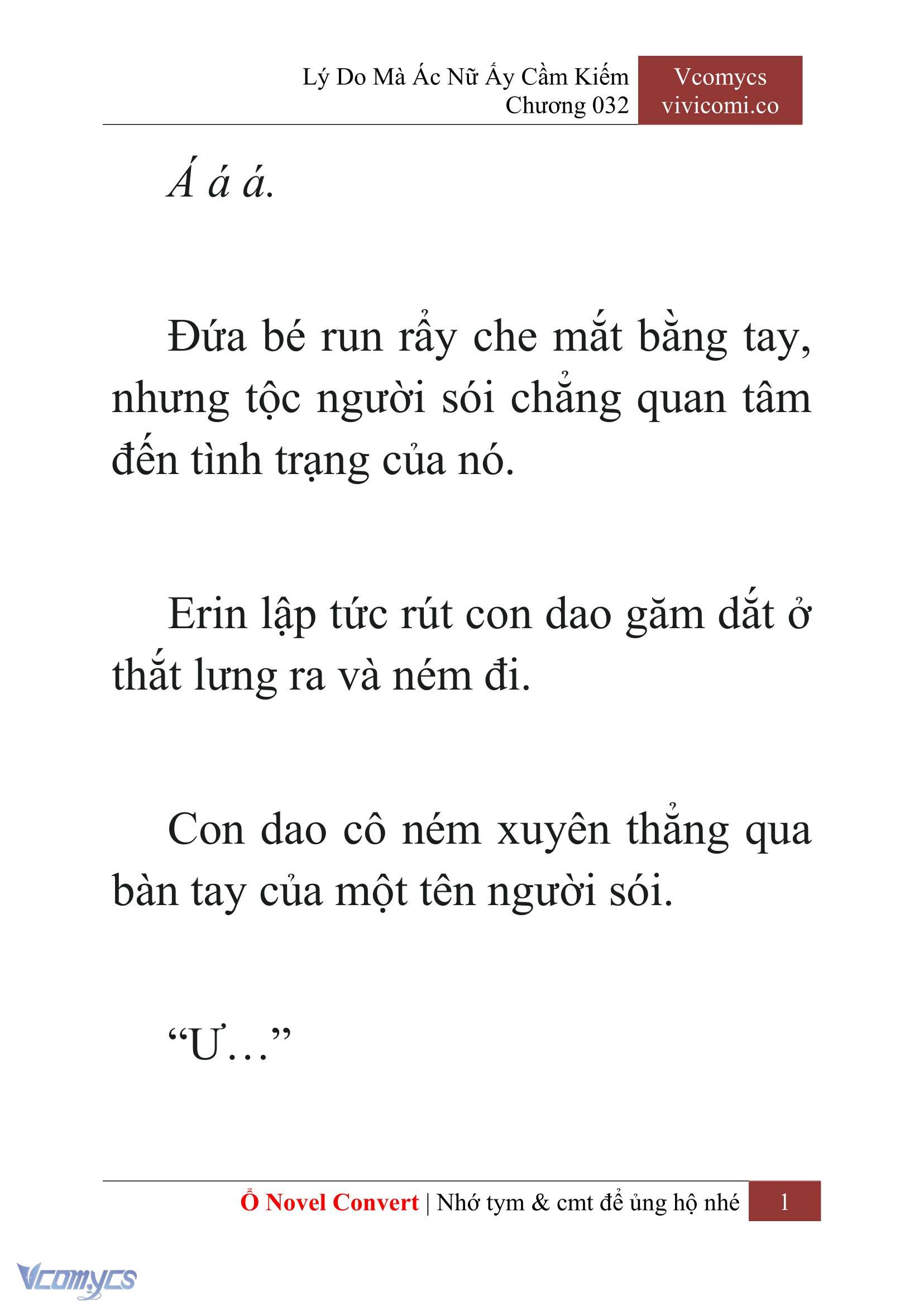 [Novel] Lý Do Mà Ác Nữ Ấy Cầm Kiếm Chap 32 - Next Chap 33