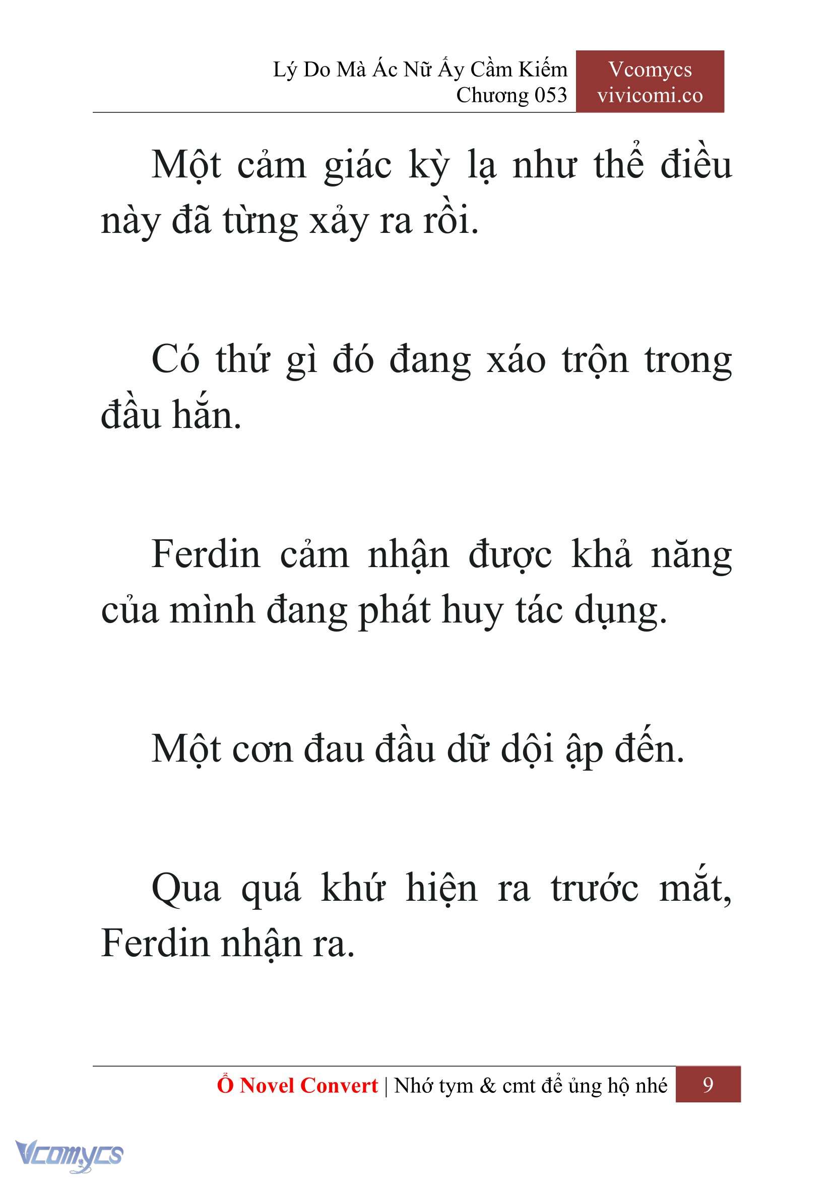 [Novel] Lý Do Mà Ác Nữ Ấy Cầm Kiếm Chap 53 - Trang 2