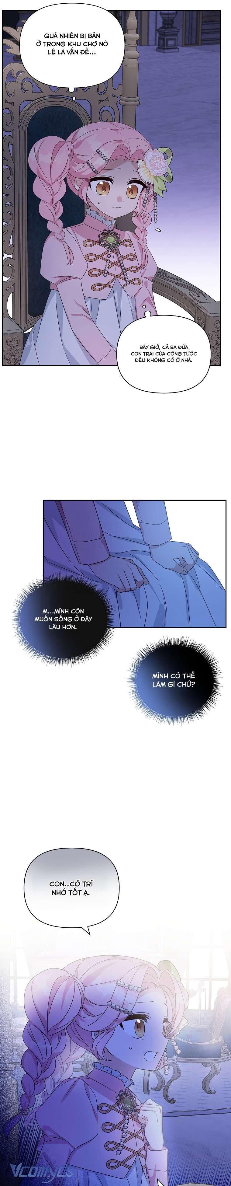 Tôi đã trở thành con gái út của công tước phản diện Chapter 5 - Trang 3