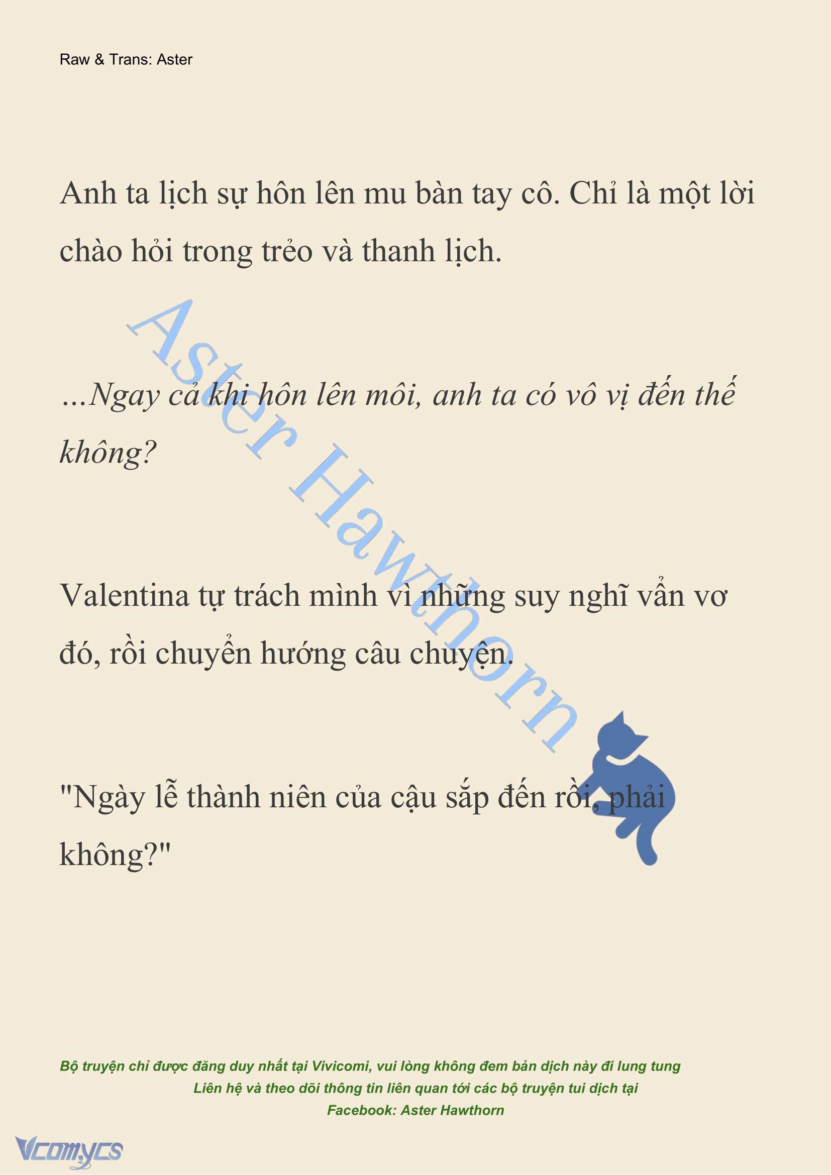 [NOVEL] Thiên Đường Của Valentina Chap 32 - Trang 2