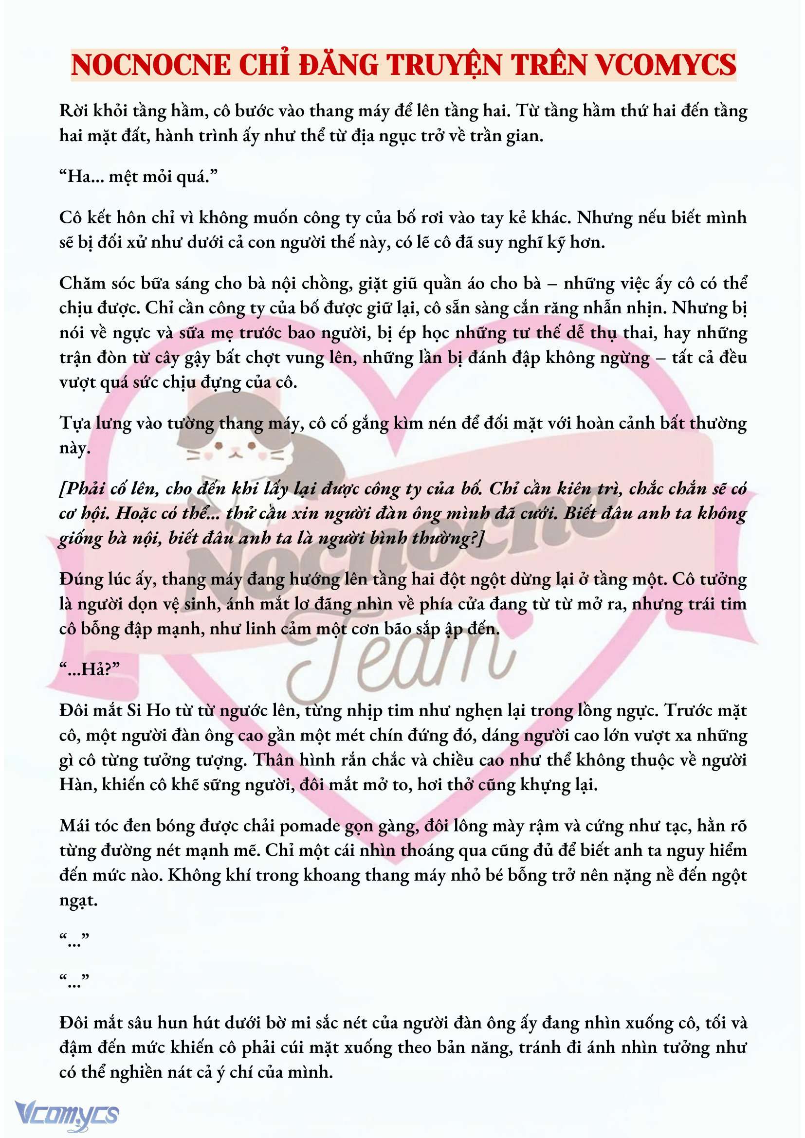 [NOVEL] MANG THAI, CƯỠNG ĐOẠT Chap 7 - Trang 2