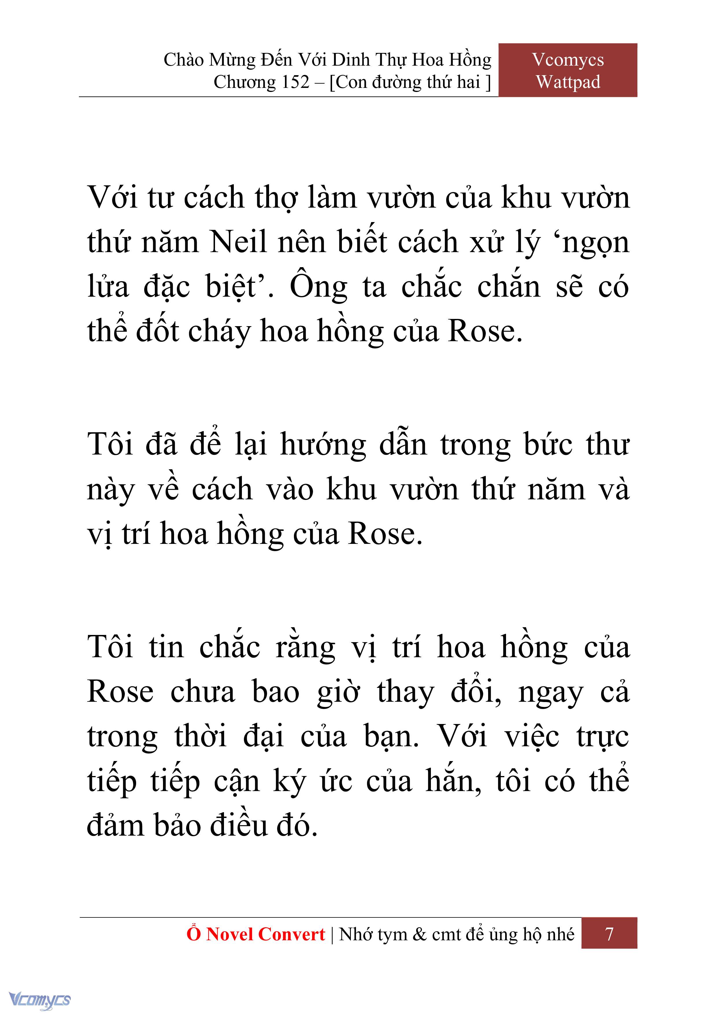 [Novel] Chào Mừng Đến Với Dinh Thự Hoa Hồng Chap 152 - Trang 2