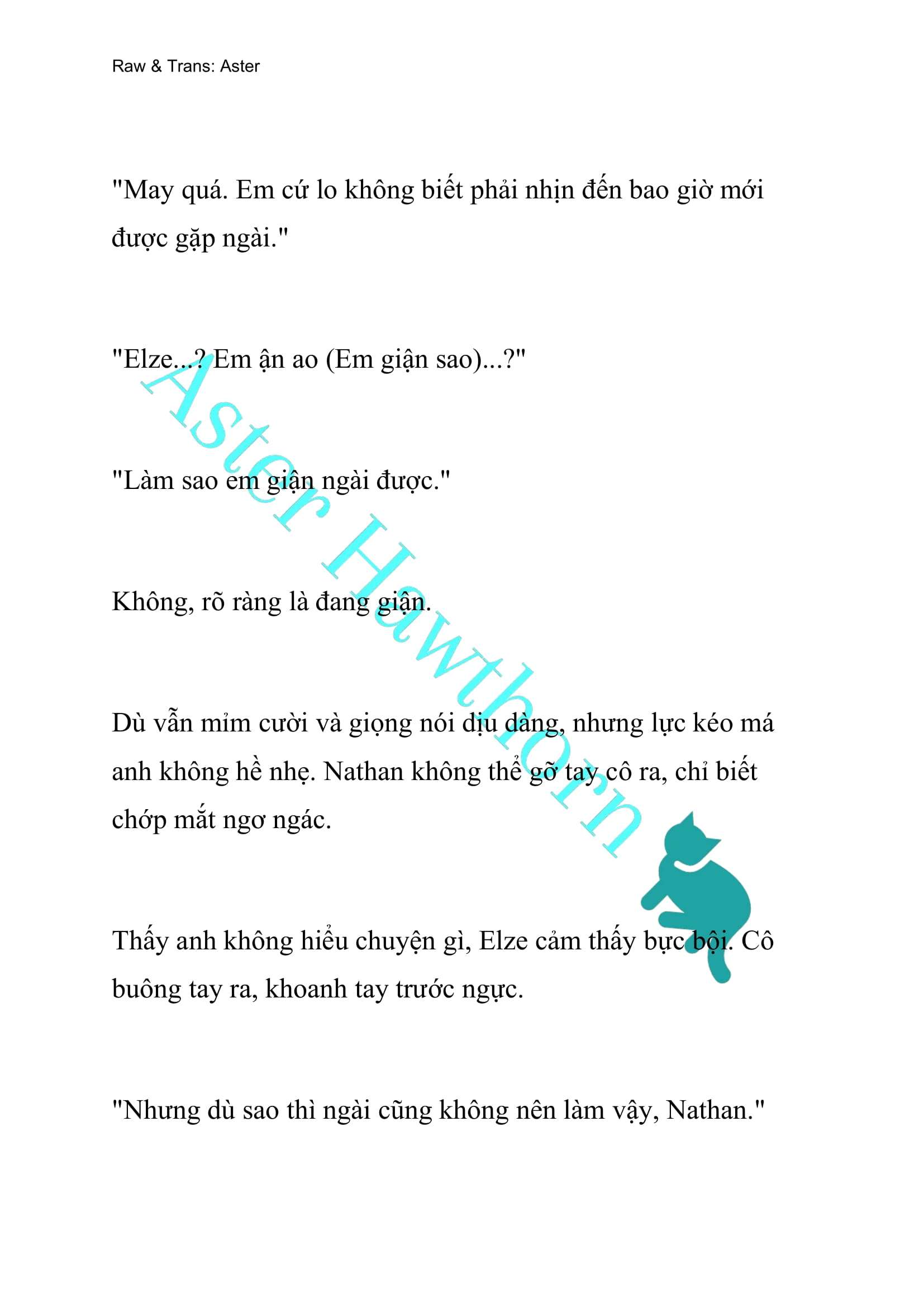 [NOVEL] Anh Hùng Khao Khát Sự Sa Ngã Của Thánh Nữ Chap 43 - Trang 2