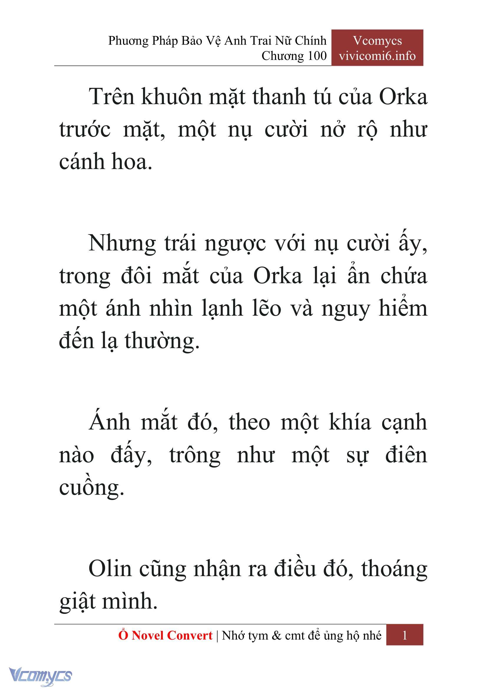 [Novel] Phương Pháp Bảo Vệ Anh Trai Nữ Chính Chap 100 - Trang 2
