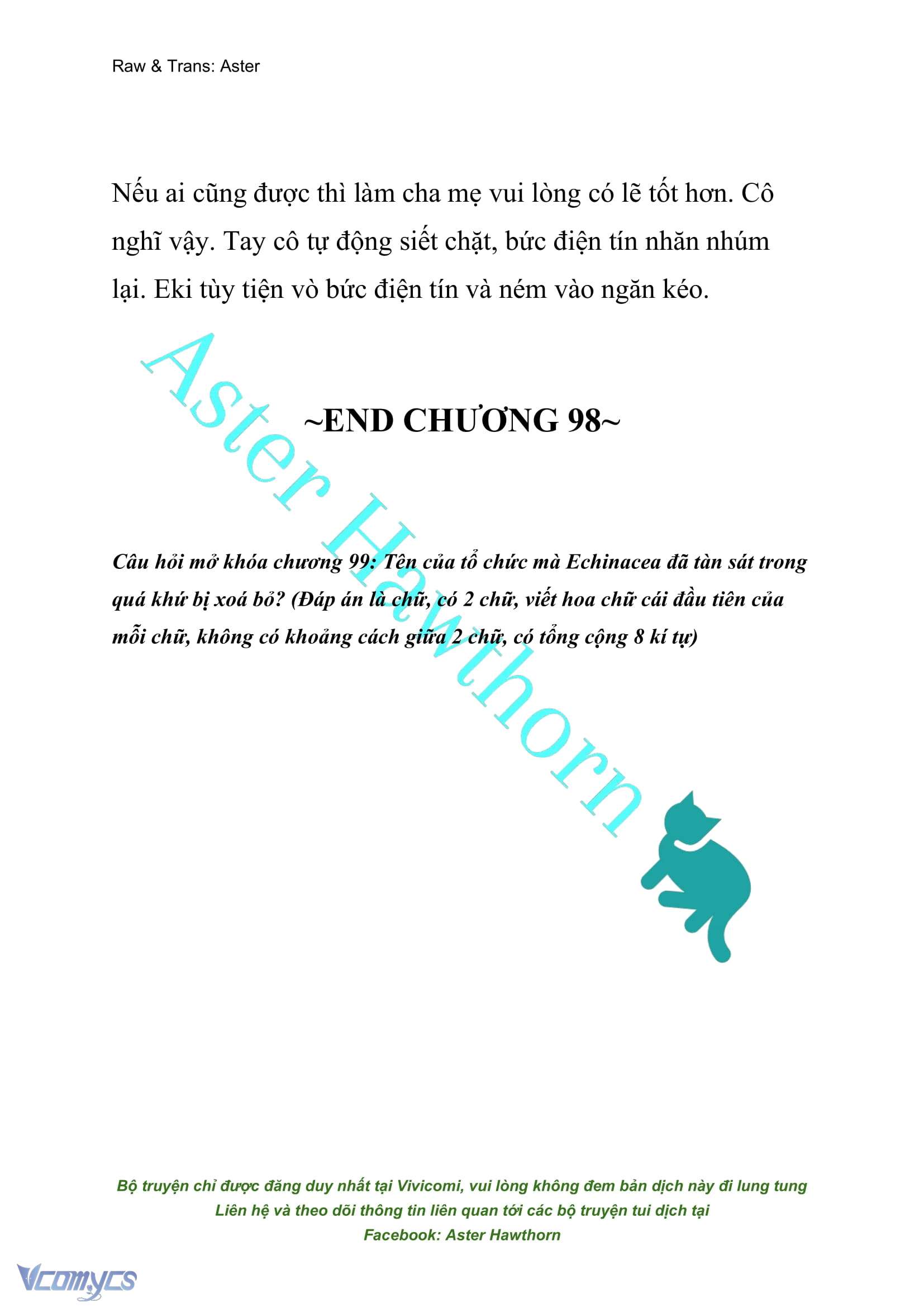 [NOVEL] Đóa Hoa Cầm Kiếm Chap 98 - Trang 2