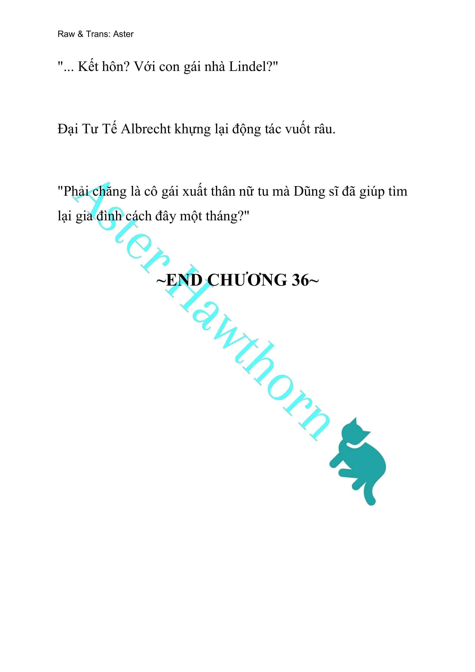 [NOVEL] Anh Hùng Khao Khát Sự Sa Ngã Của Thánh Nữ Chap 36 - Trang 2