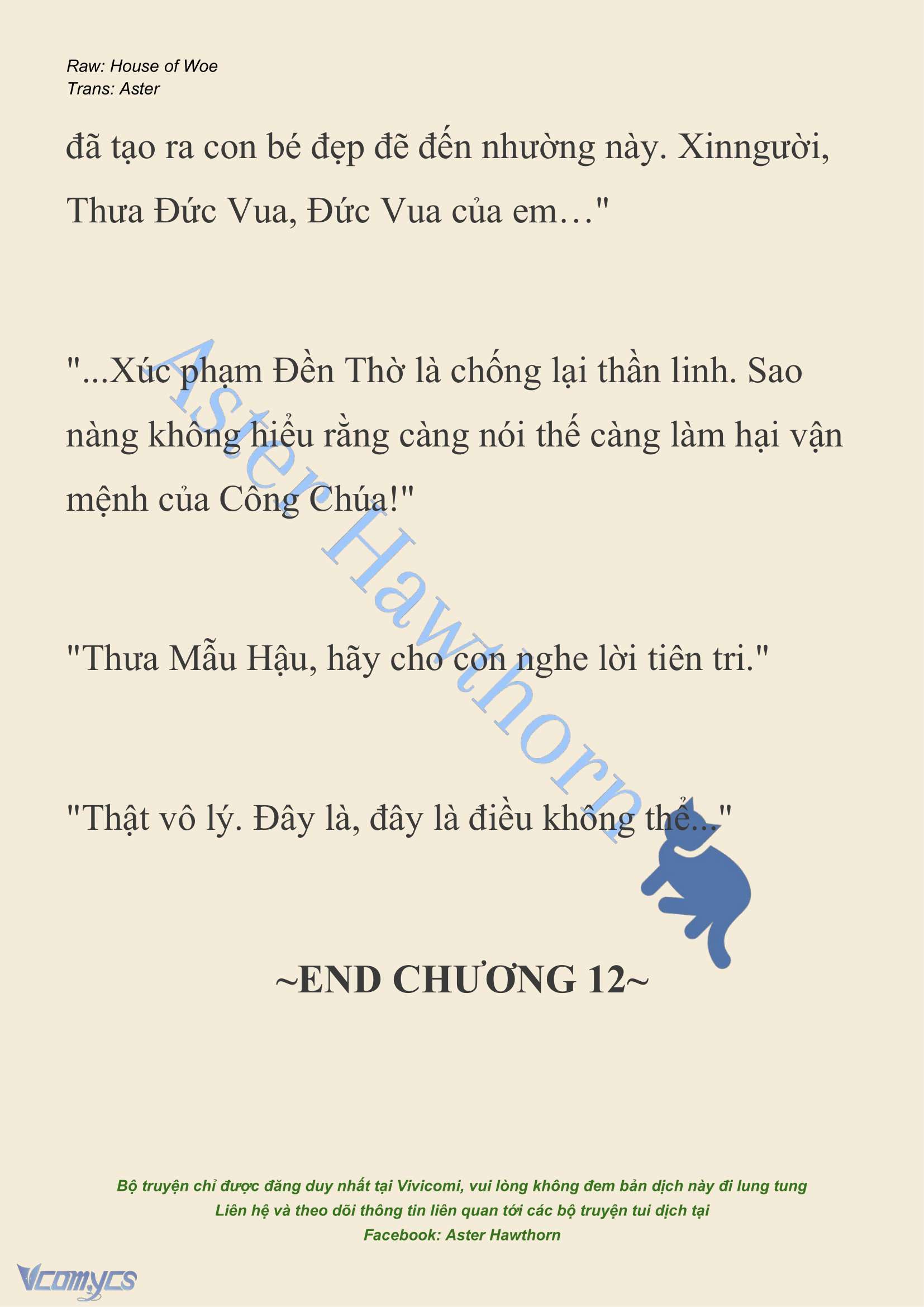 [NOVEL] Dành Cho Các Nữ Thần: Dành cho Psyche Chap 12 - Trang 2