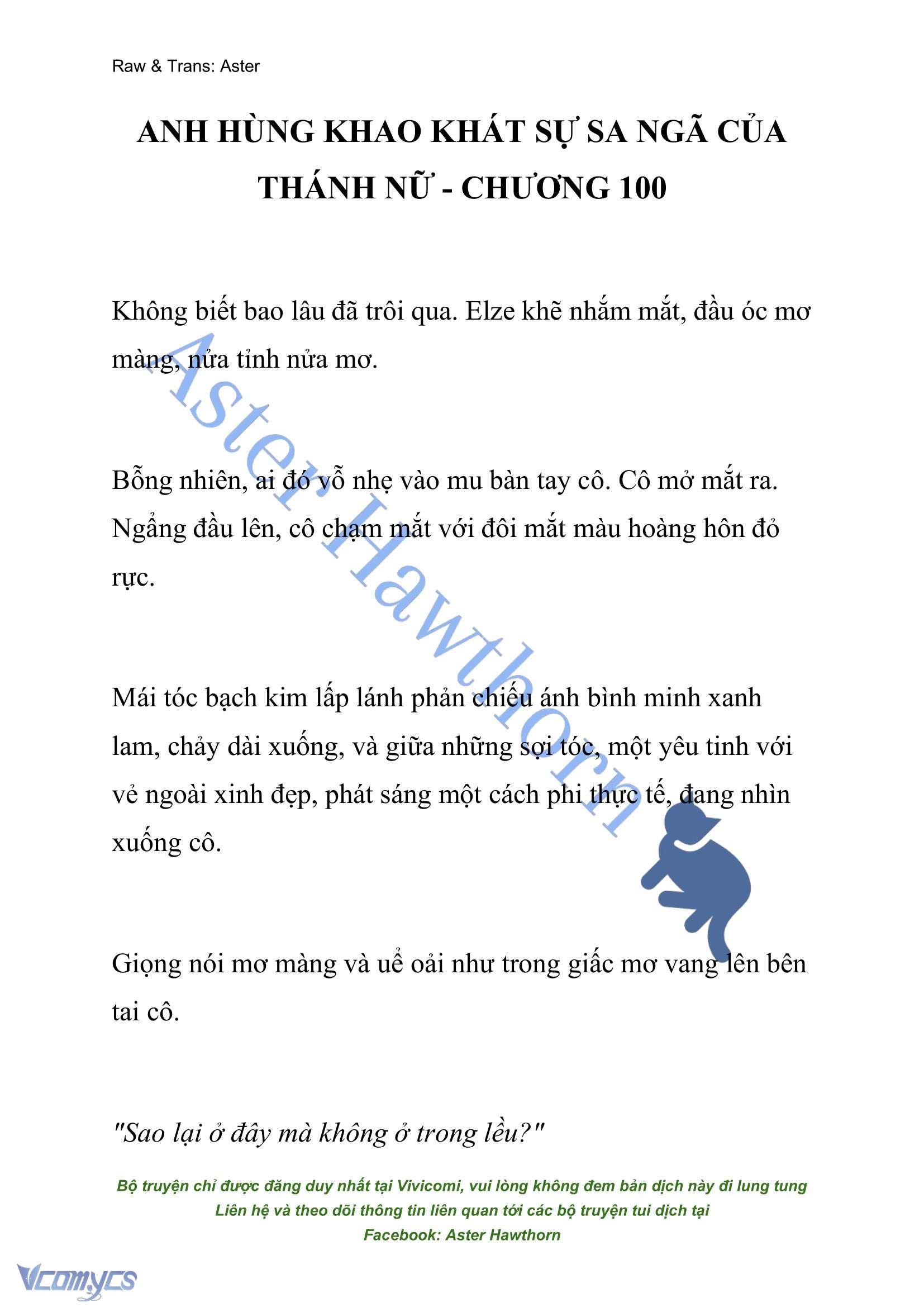 [NOVEL] Anh Hùng Khao Khát Sự Sa Ngã Của Thánh Nữ Chap 100 - Trang 2