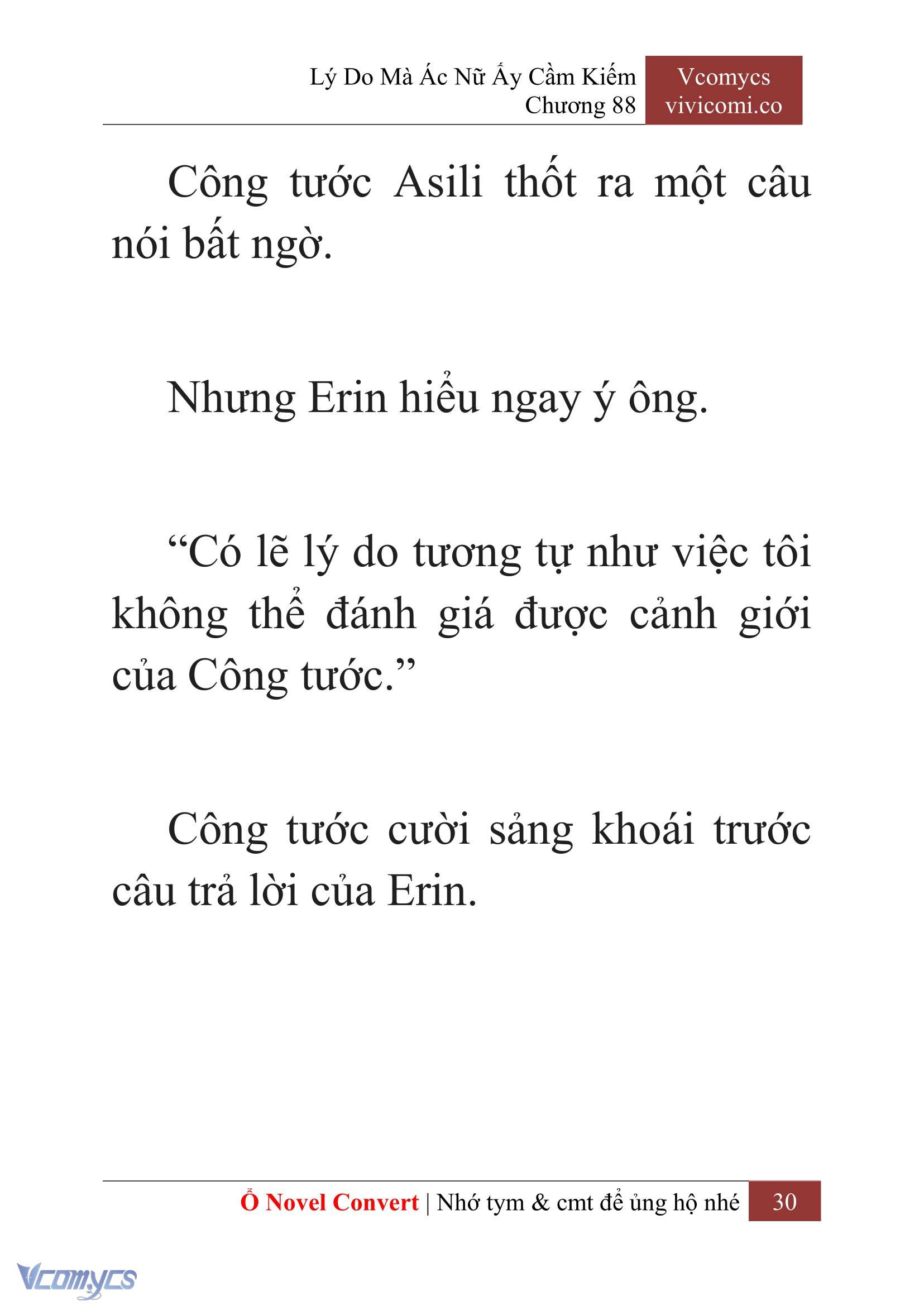 [Novel] Lý Do Mà Ác Nữ Ấy Cầm Kiếm Chap 88 - Trang 2