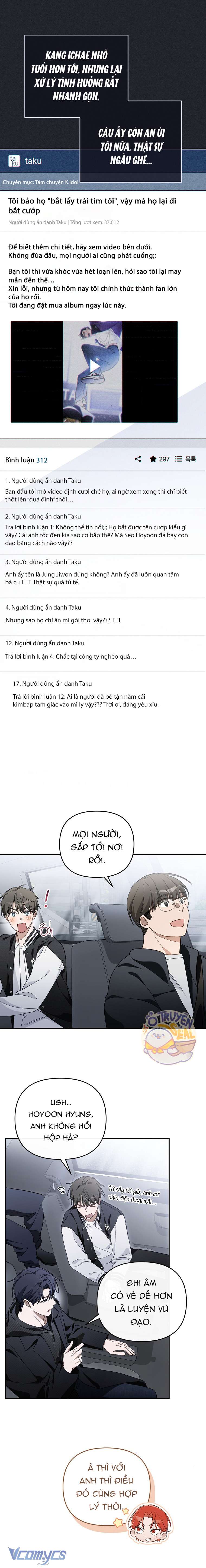 Rác Rưởi Sống Sót Với Thân Phận Thần Tượng PD Chap 8 - Next Chap 9