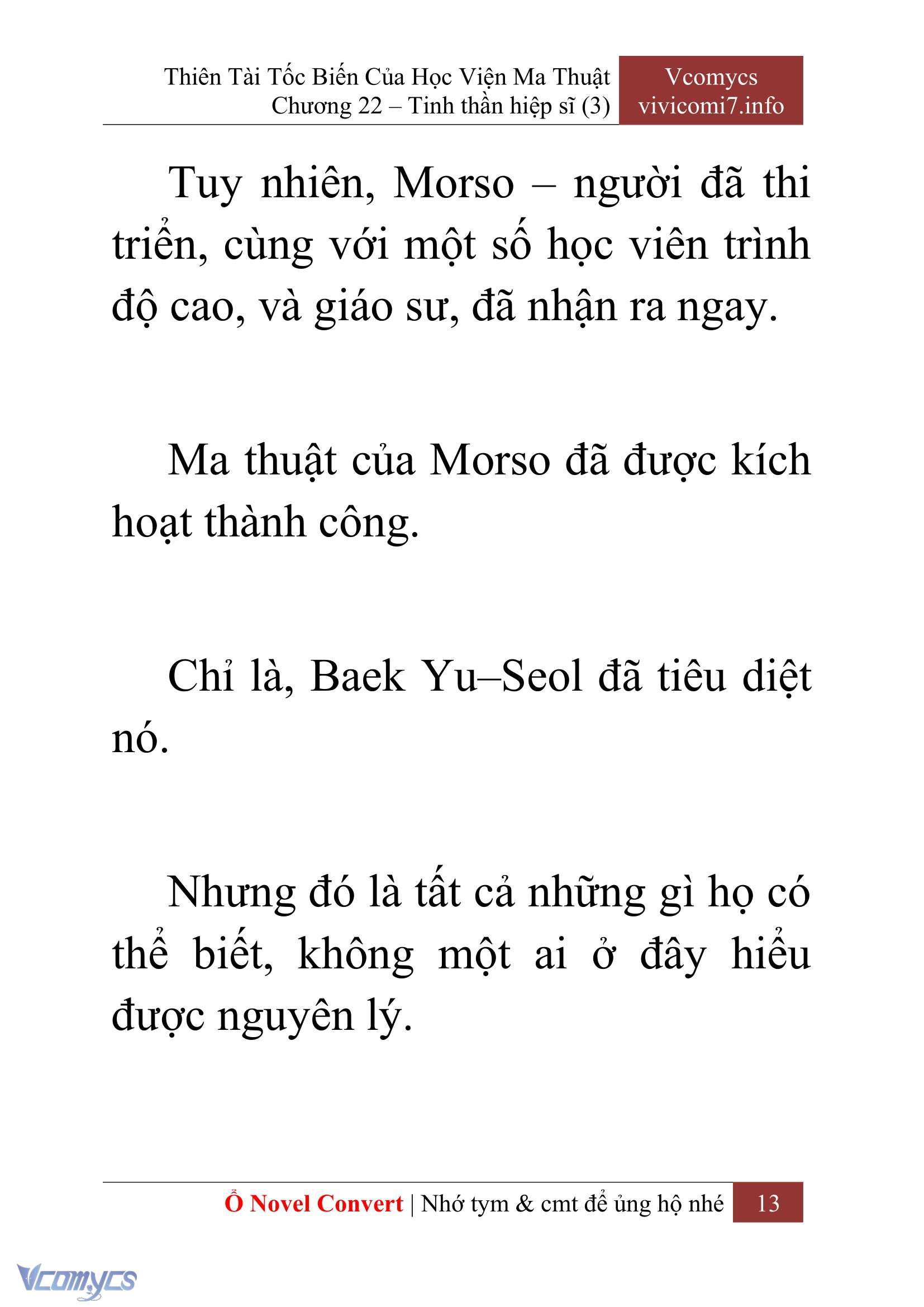 [Novel] Thiên Tài Tốc Biến Của Học Viện Ma Thuật Chap 22 - Trang 2