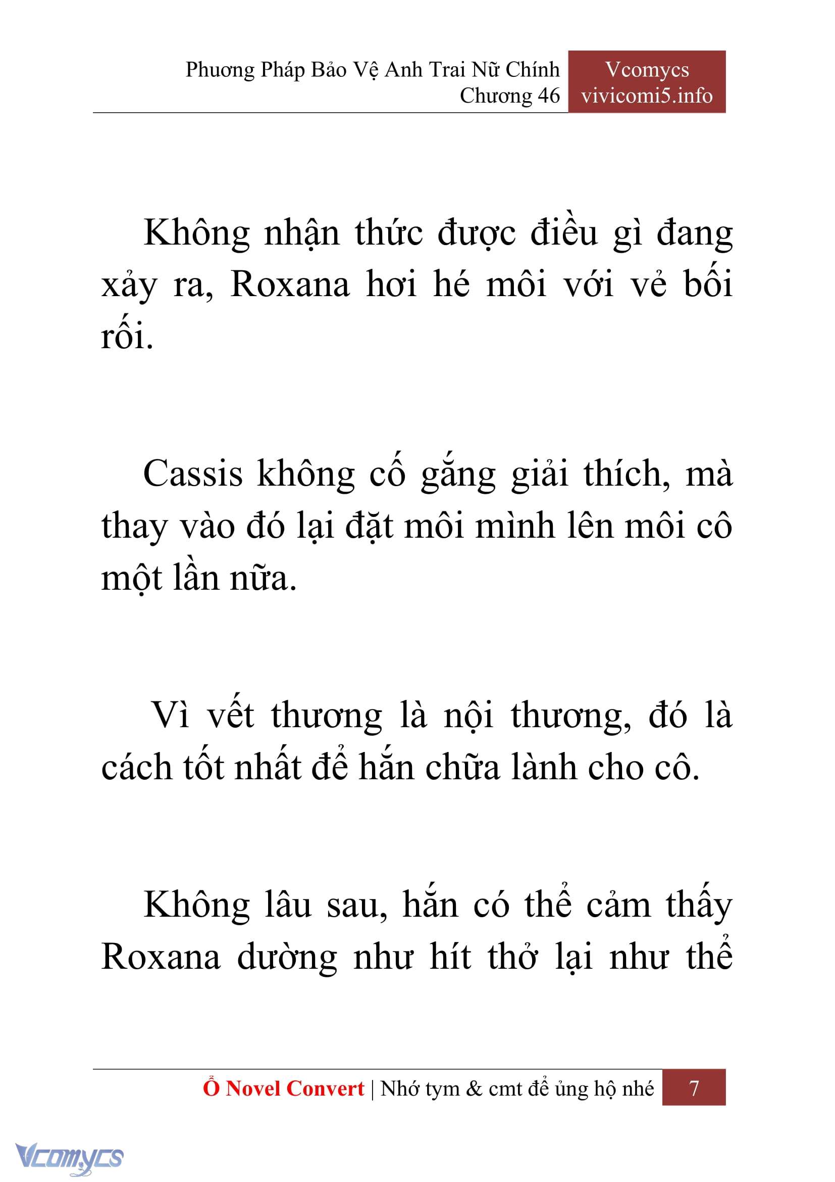 [Novel] Phương Pháp Bảo Vệ Anh Trai Nữ Chính Chap 46 - Trang 2