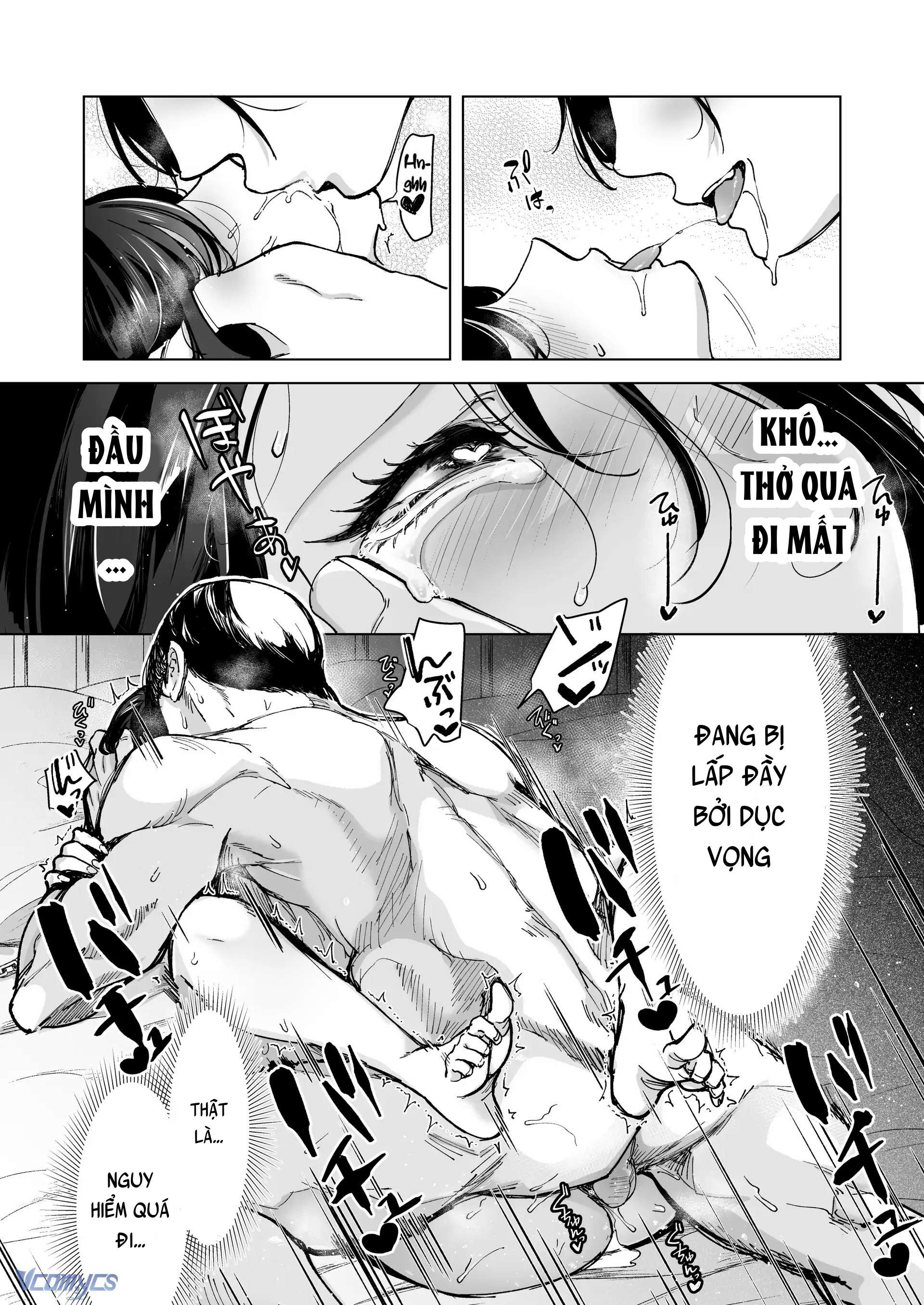 『18+』Anh cảnh sát nhà bên si tình - Cô vợ ngày ngày bị giam giữ và NTR trong lồng sắt Chap 3 - Trang 2